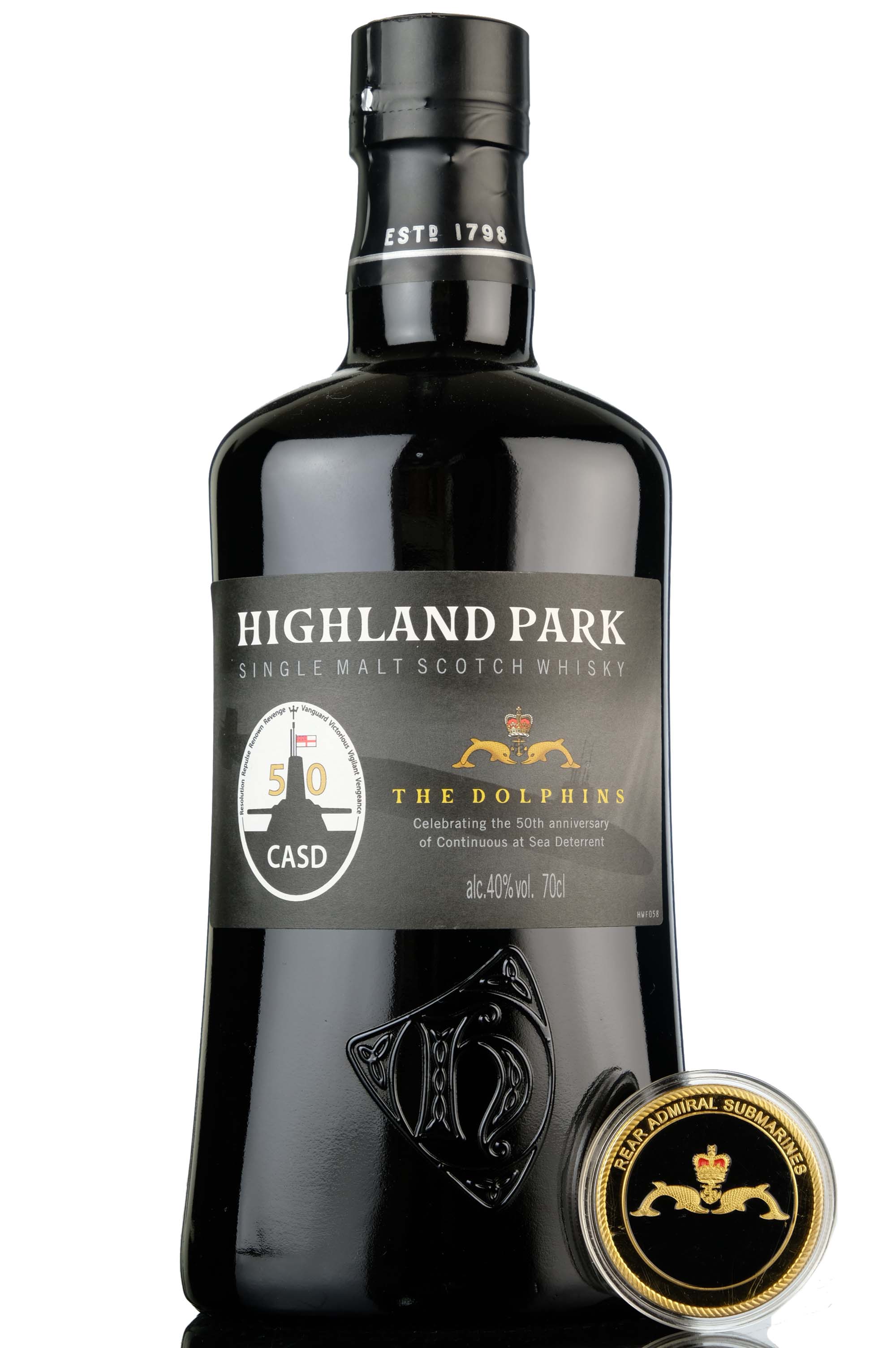 Highland Park The Dolphins CASD 50th Anniversary - Including Coin