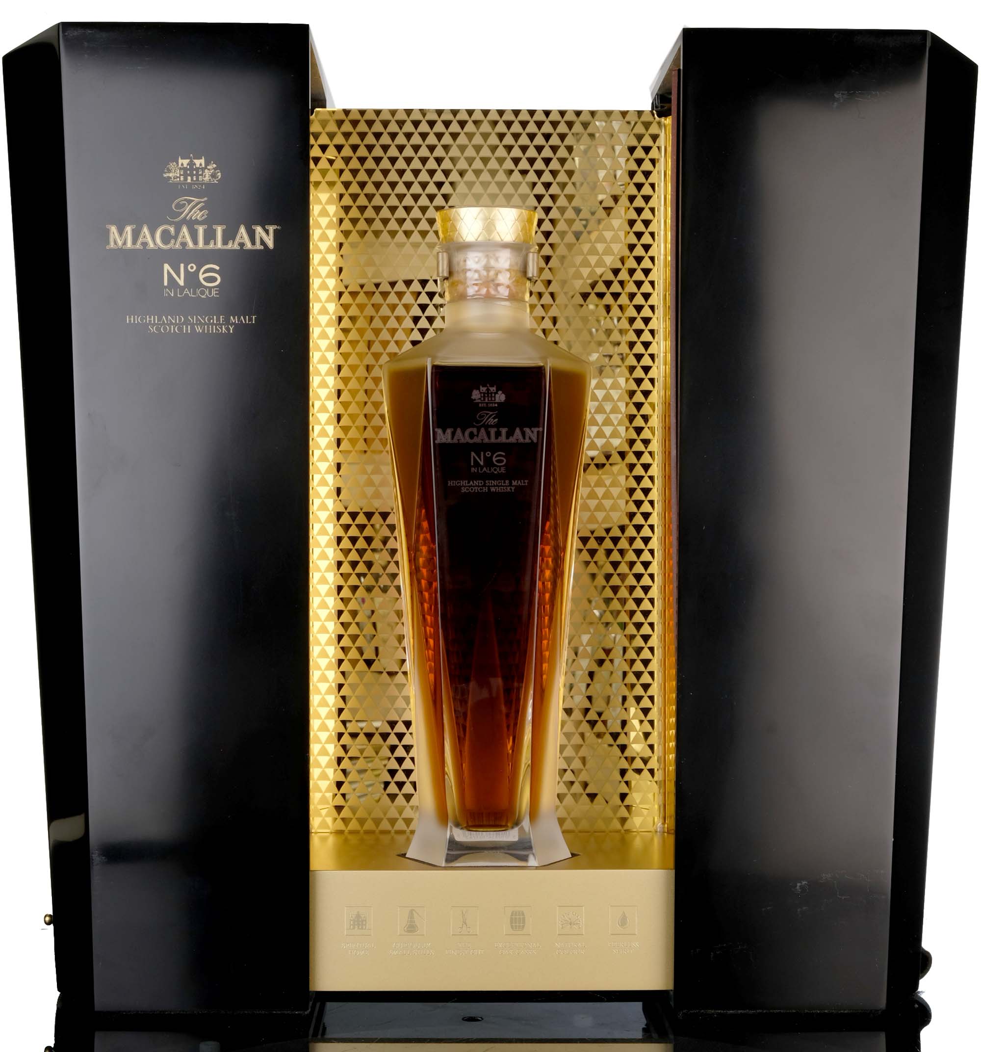 Macallan No.6 Lalique Crystal Decanter