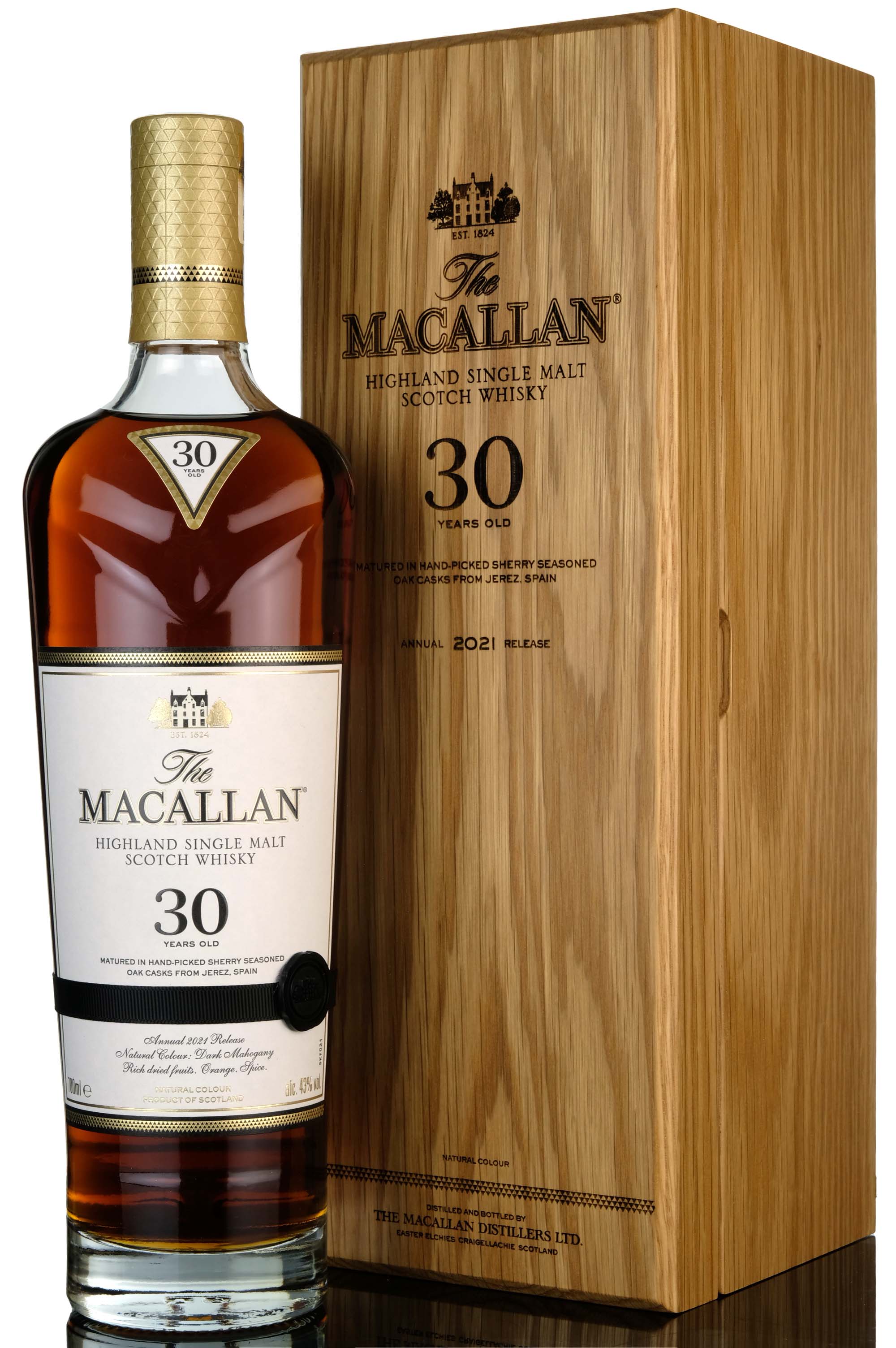 Macallan 30 Year Old - Sherry Cask - 2021 Release