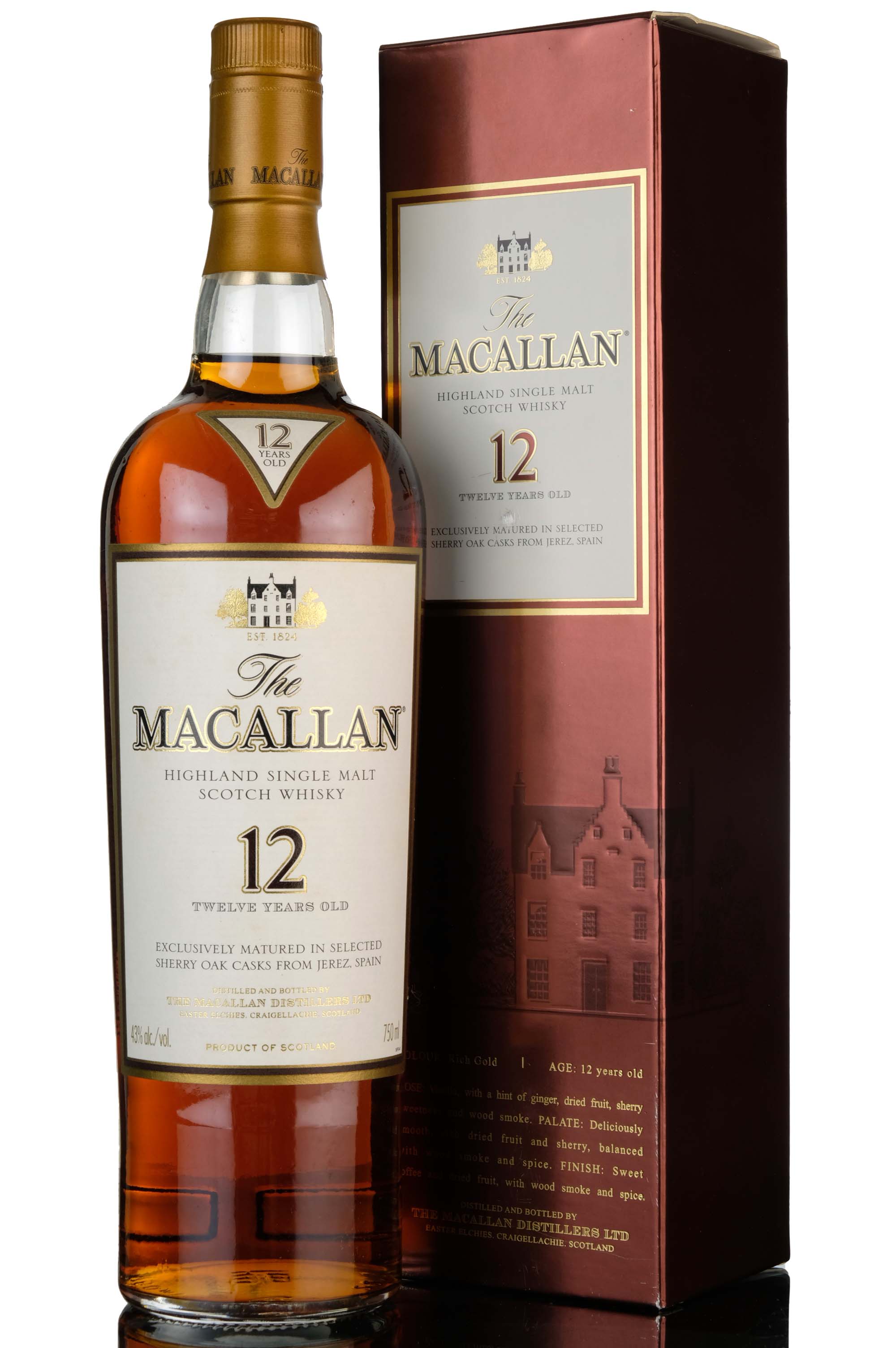 Macallan 12 Year Old - Sherry Cask - Mid 2000s