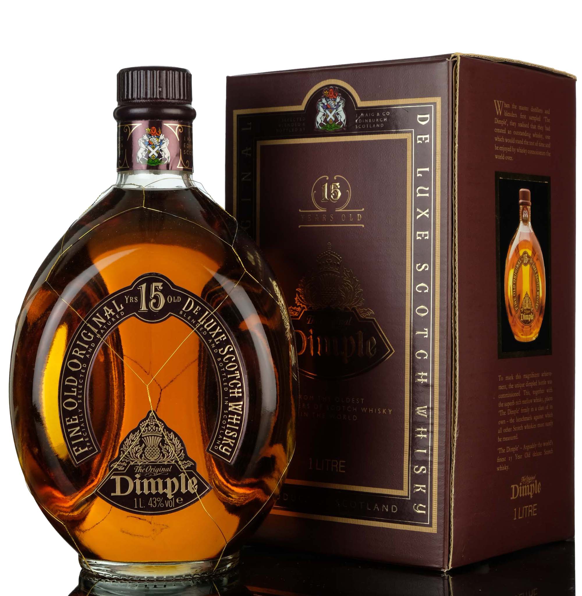 Dimple 15 Year Old - Fine Old Original - 2000s - 1 Litre