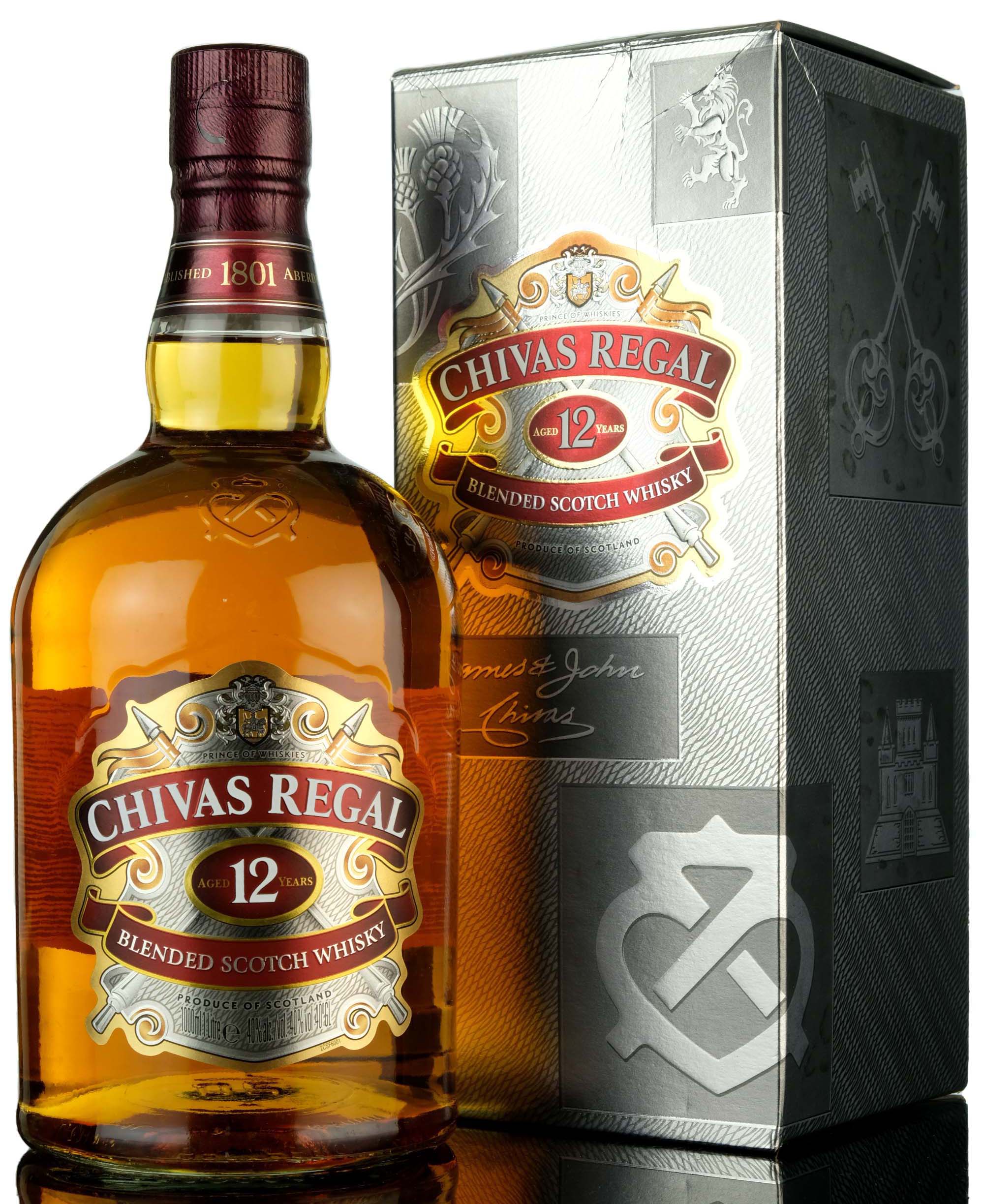 Chivas Regal 12 Year Old - 1 Litre - 2016 Release