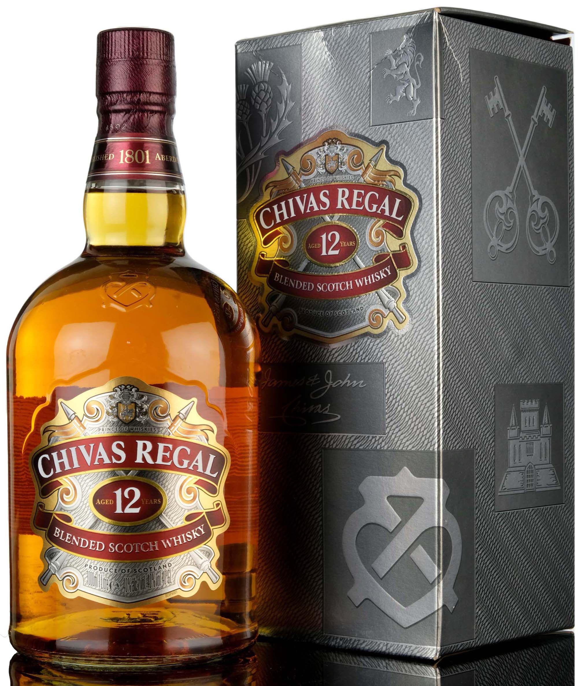 Chivas Regal 12 Year Old - 1 Litre - 2016 Release