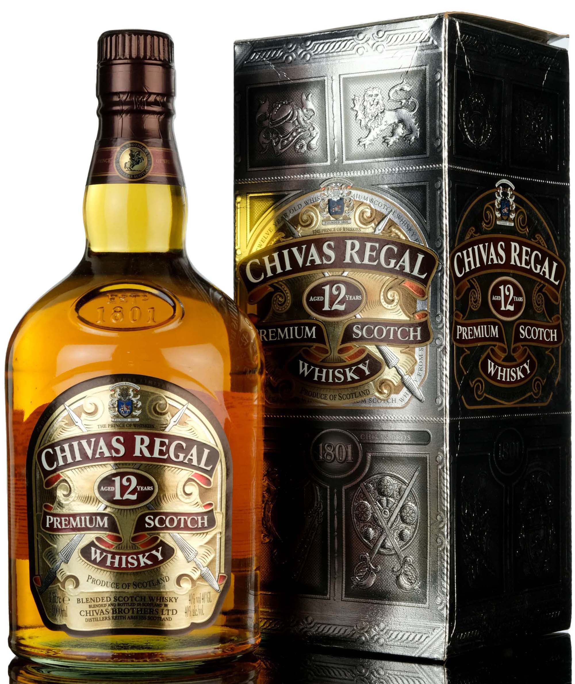 Chivas Regal 12 Year Old - 1 Litre - 2007 Release