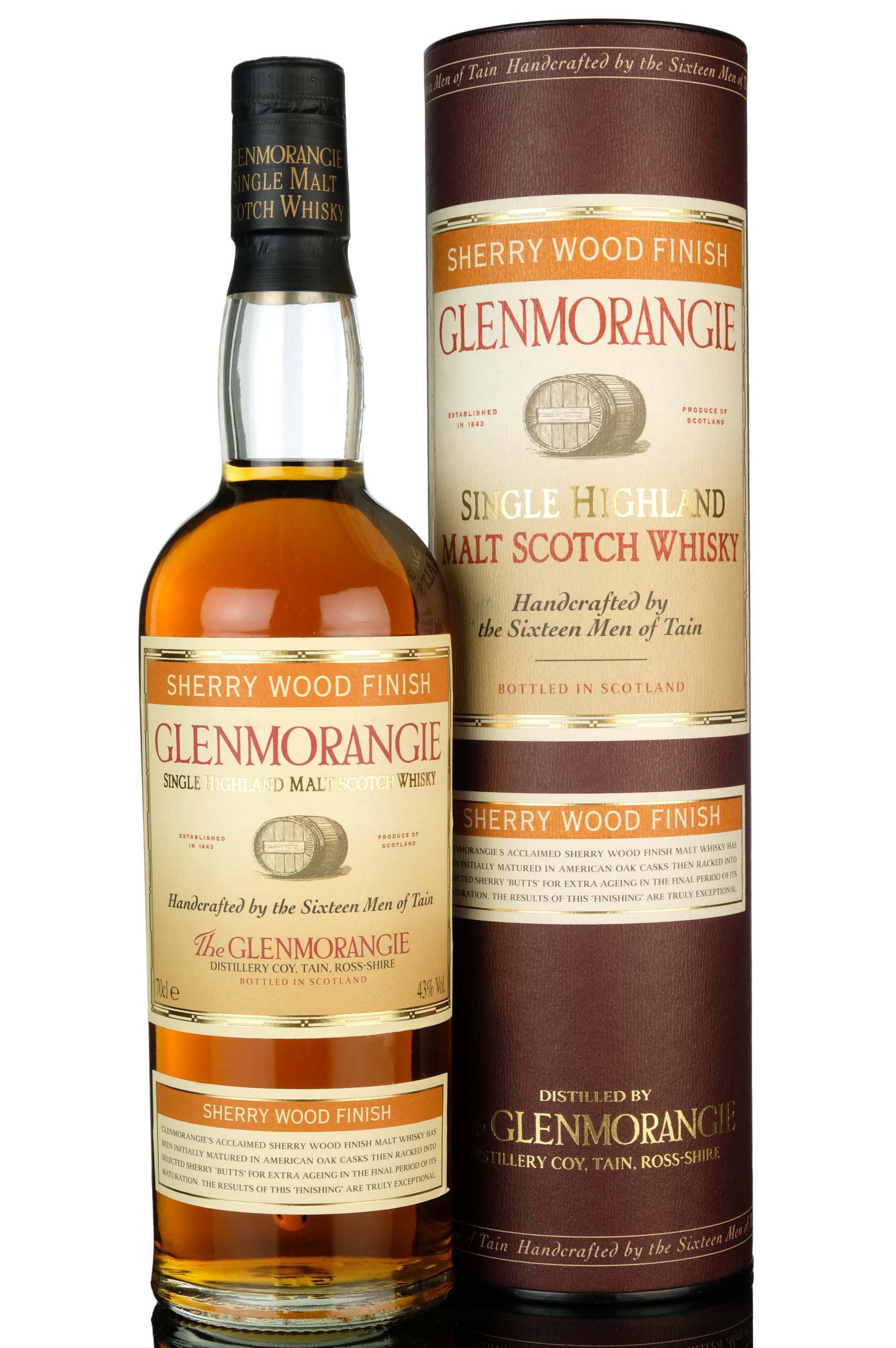 Glenmorangie Sherry Wood Finish - Circa 2000