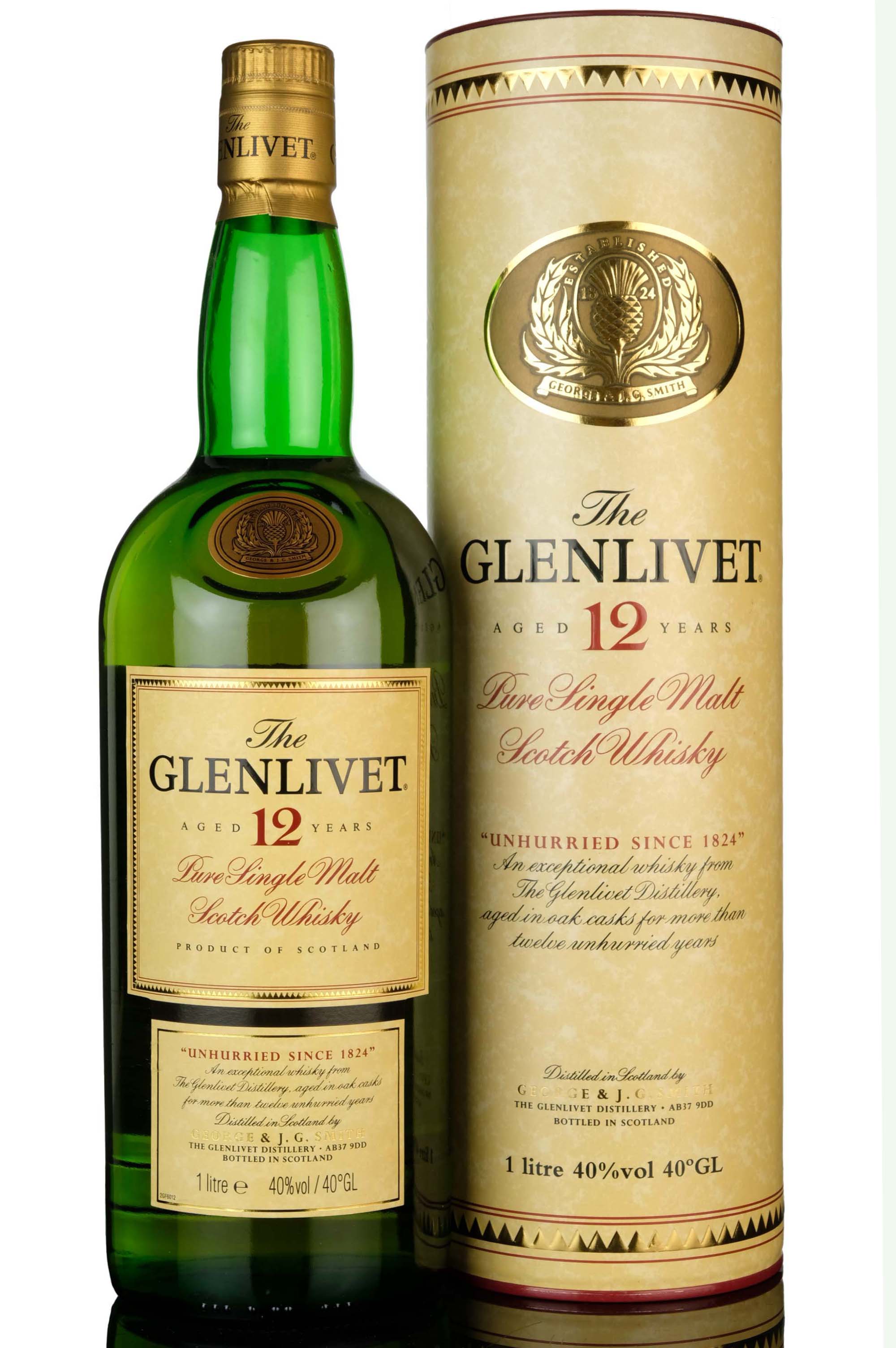 Glenlivet 12 Year Old - 1 Litre