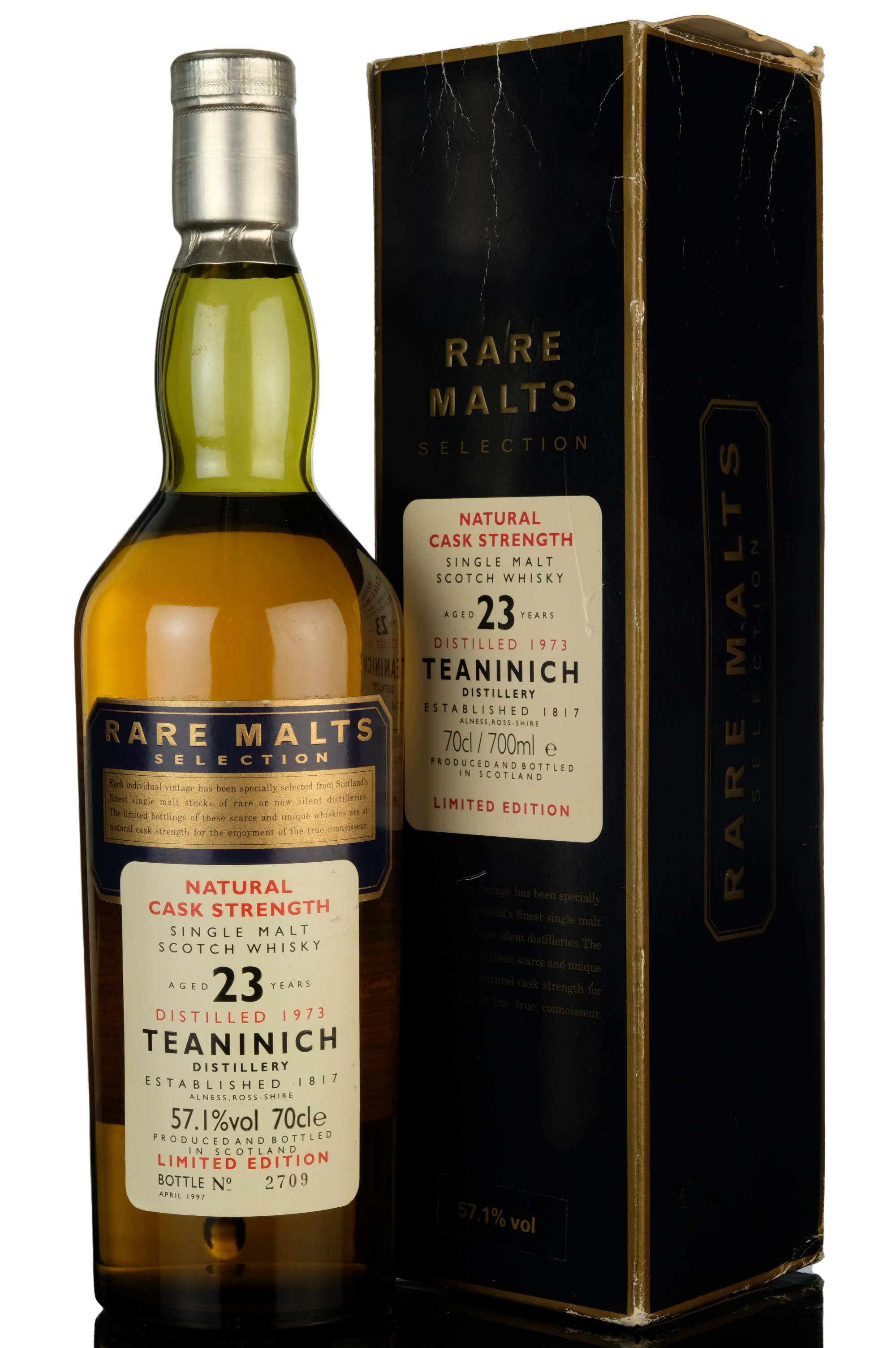 Teaninich 1973-1997 - 23 Year Old - Rare Malts 57.1%