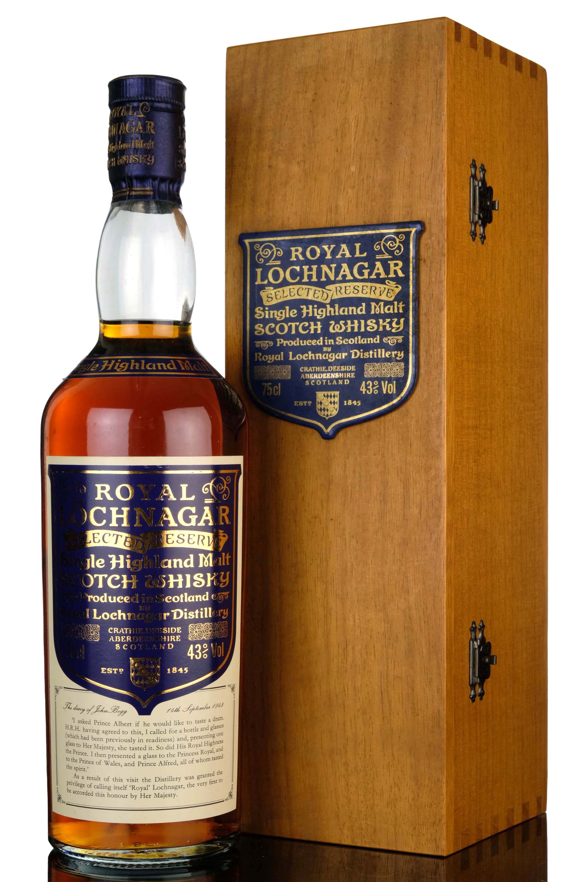 Royal Lochnagar Selected Reserve - Circa 1990