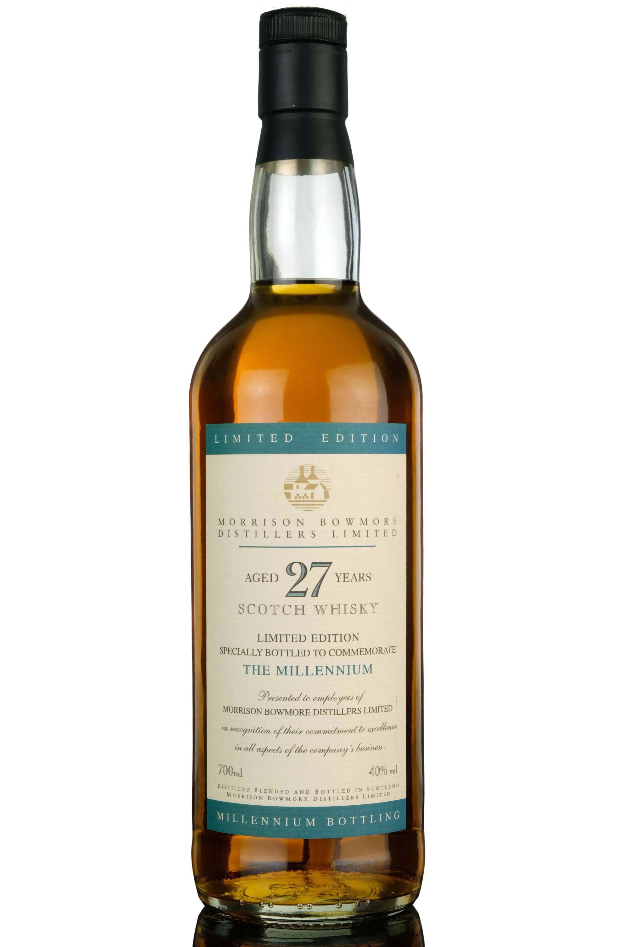Morrison Bowmore Blend - 27 Year Old - Millennium Bottling