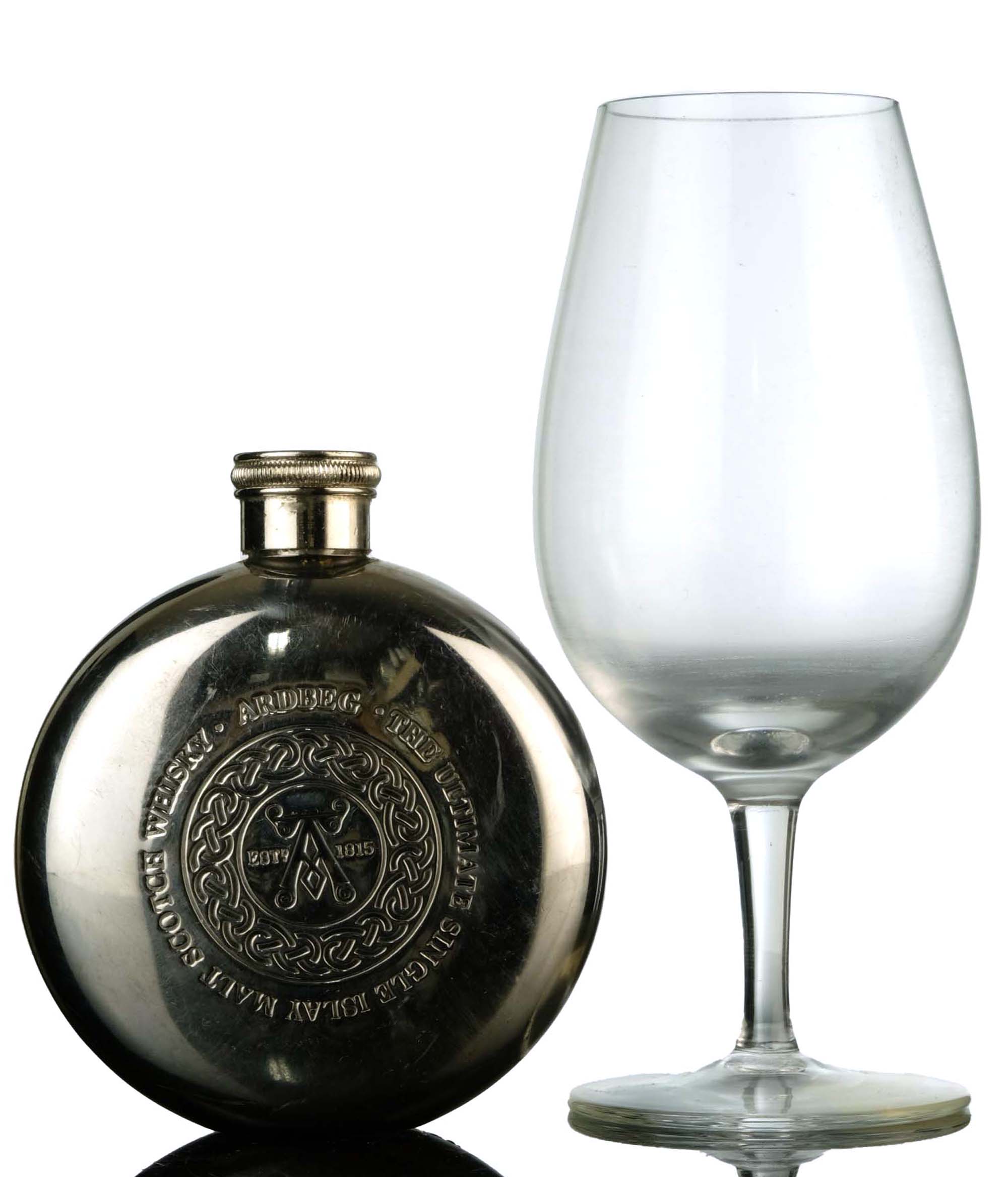 Ardbeg Hip Flask Nosing Glass