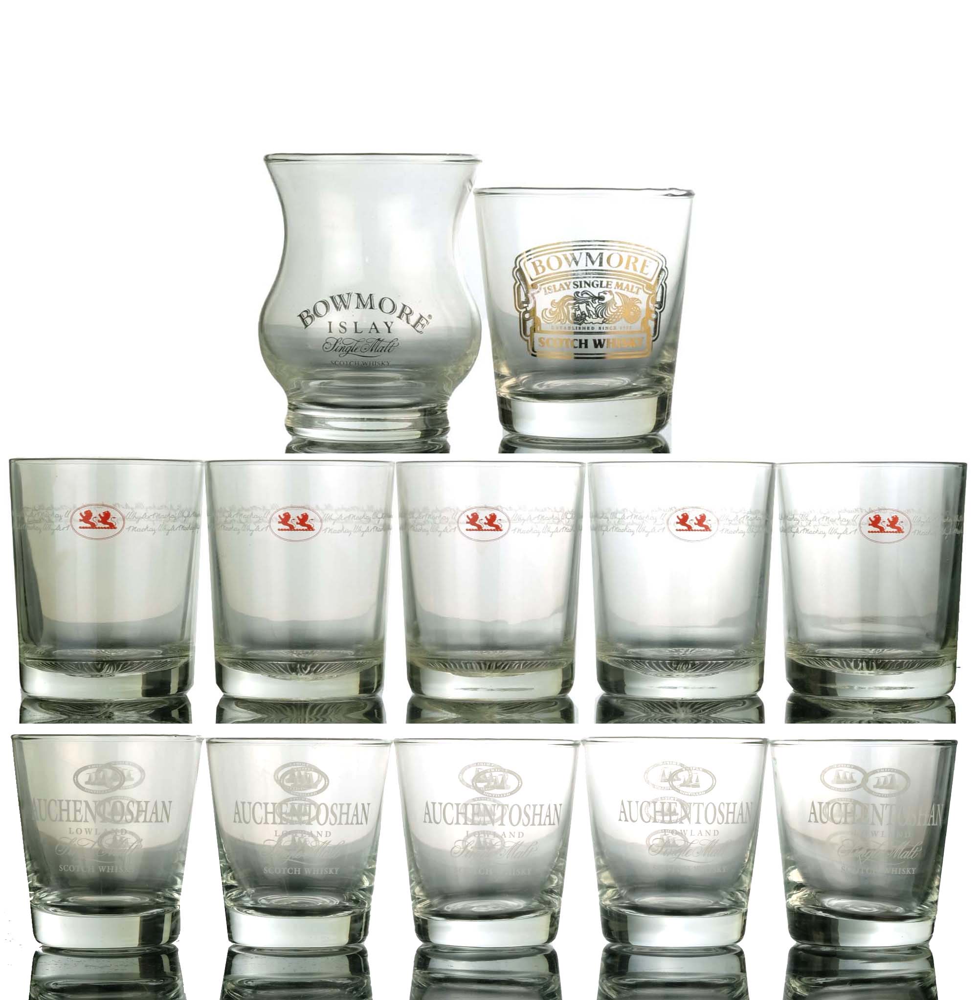 Assorted Whisky Glasses