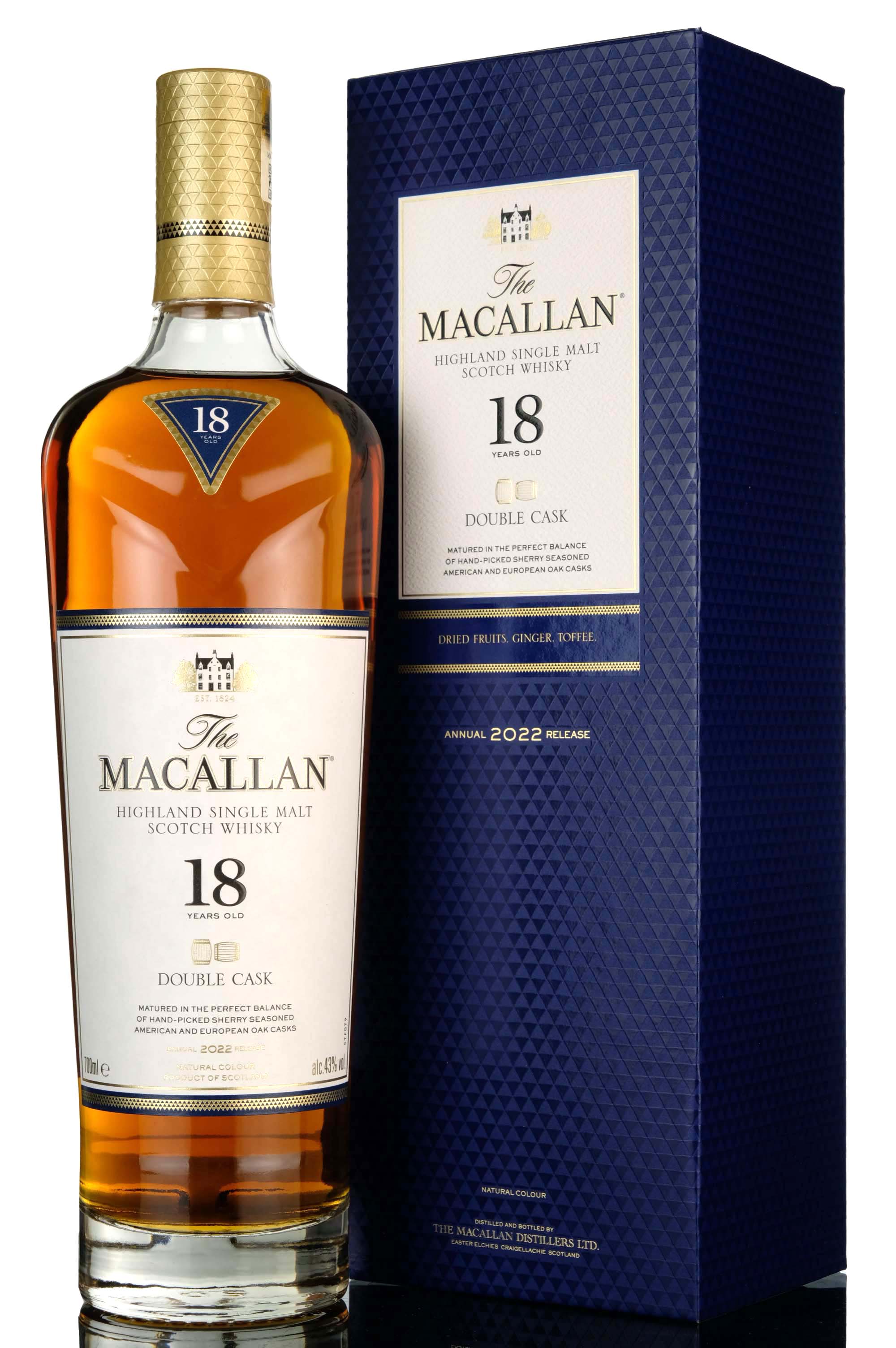 Macallan 18 Year Old - Double Cask - 2022 Release