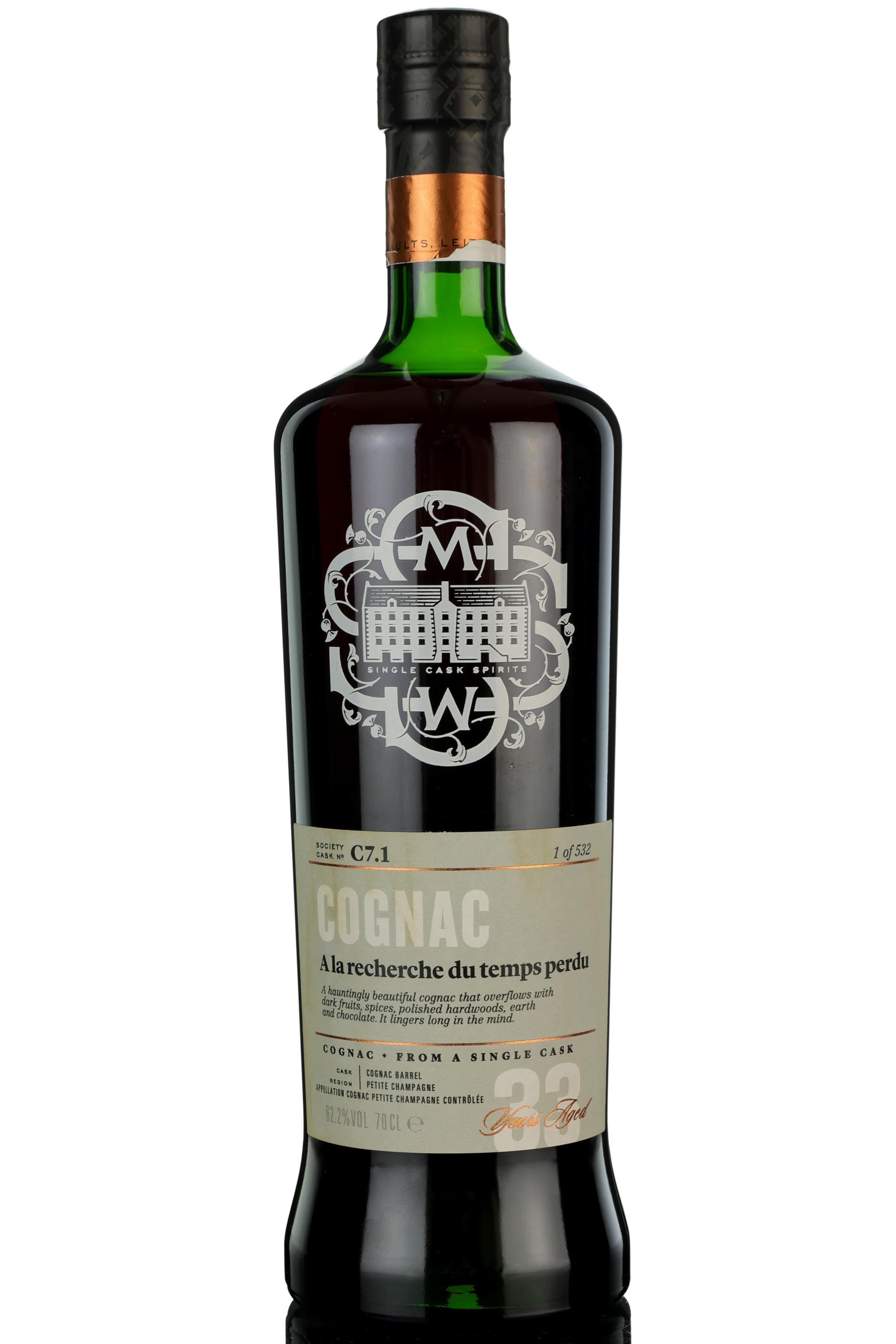 Guy Rateau 33 Year Old Petite Champagne Cognac  SMWS C71  A La Recherche Du Temps Perdu