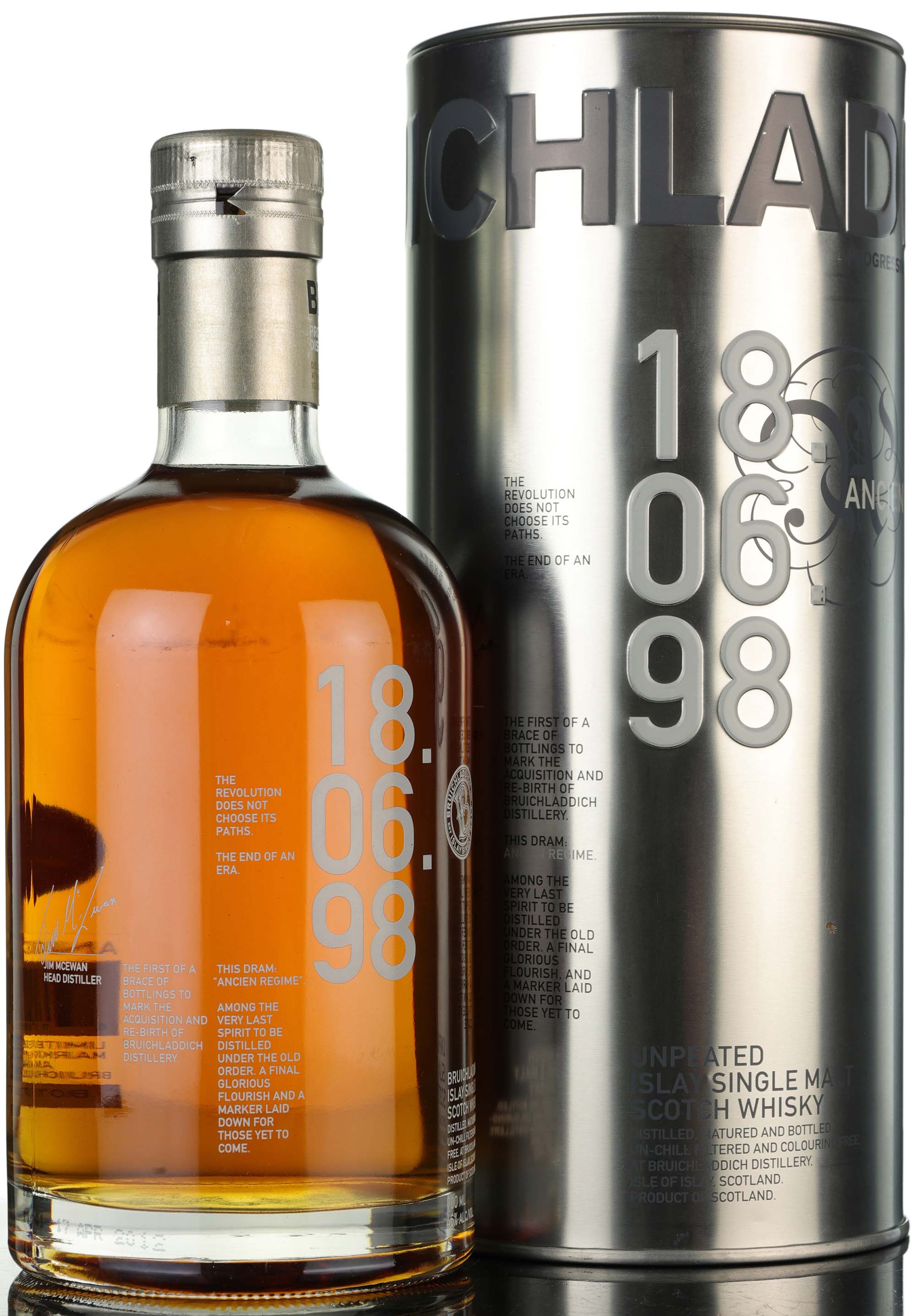 Bruichladdich 1998-2011 - 12 Year Old - Ancien Regime