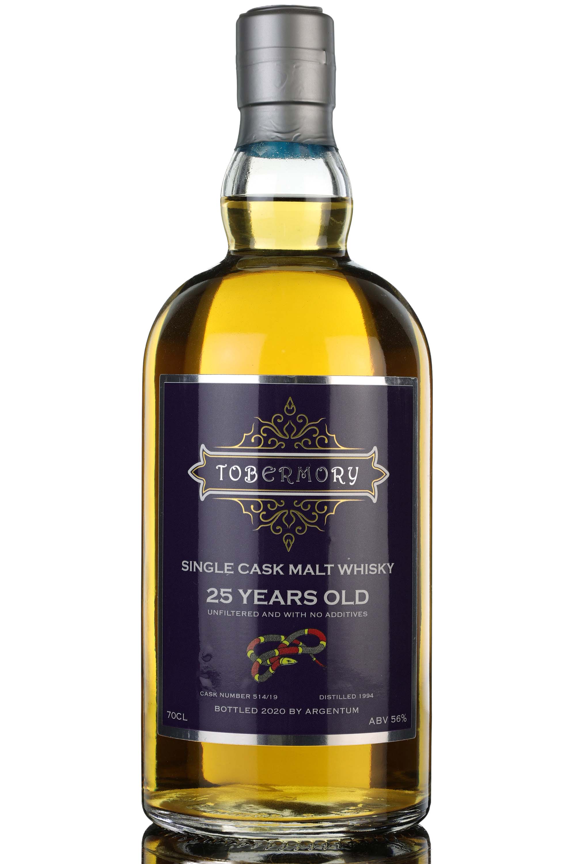 Tobermory 1994-2020 - 25 Year Old - Single Cask 514/19