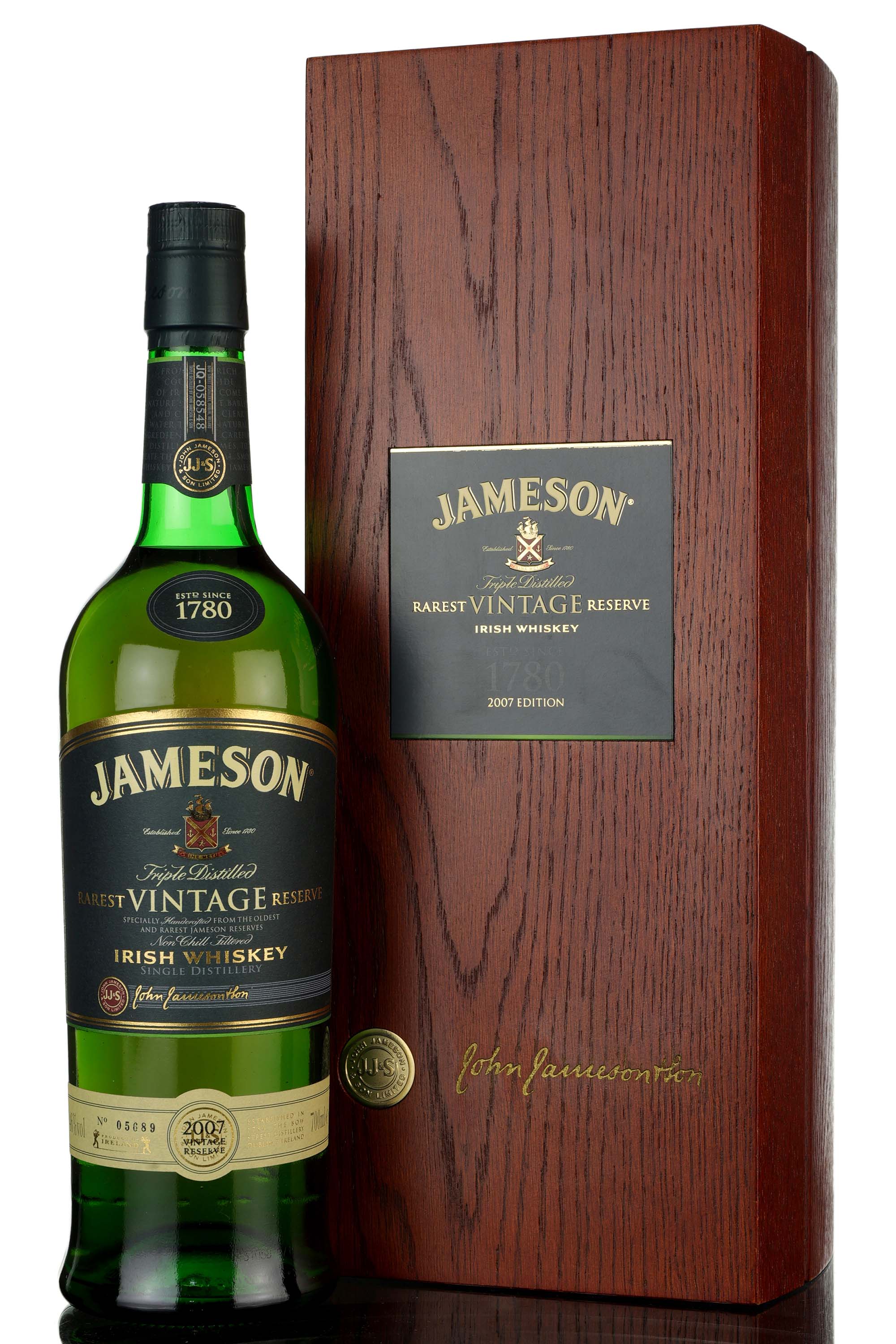 Jameson Rarest 2007 Vintage Reserve