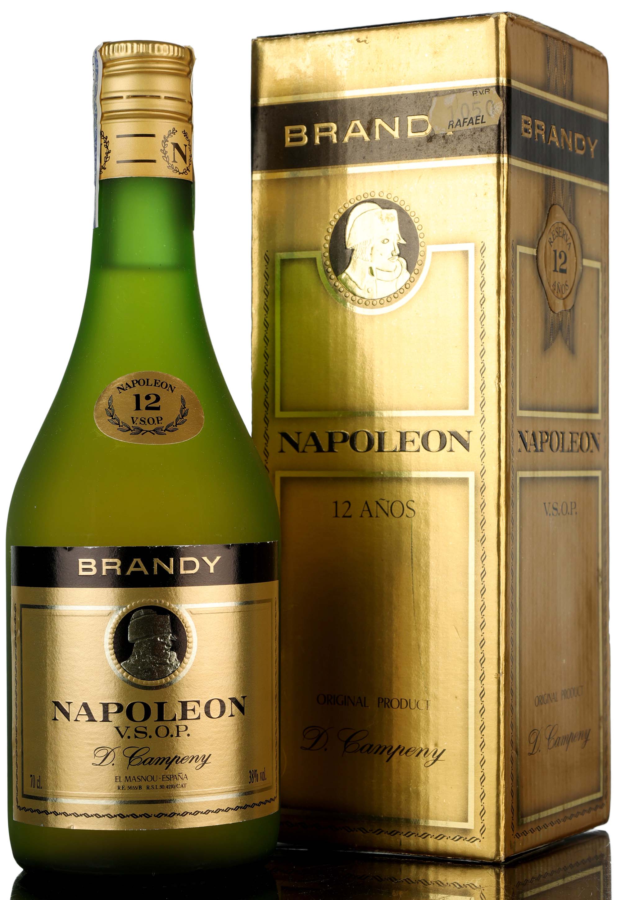 D. Campeny 12 Year Old - VSOP Napoleon Brandy - Whisky-Online Auctions