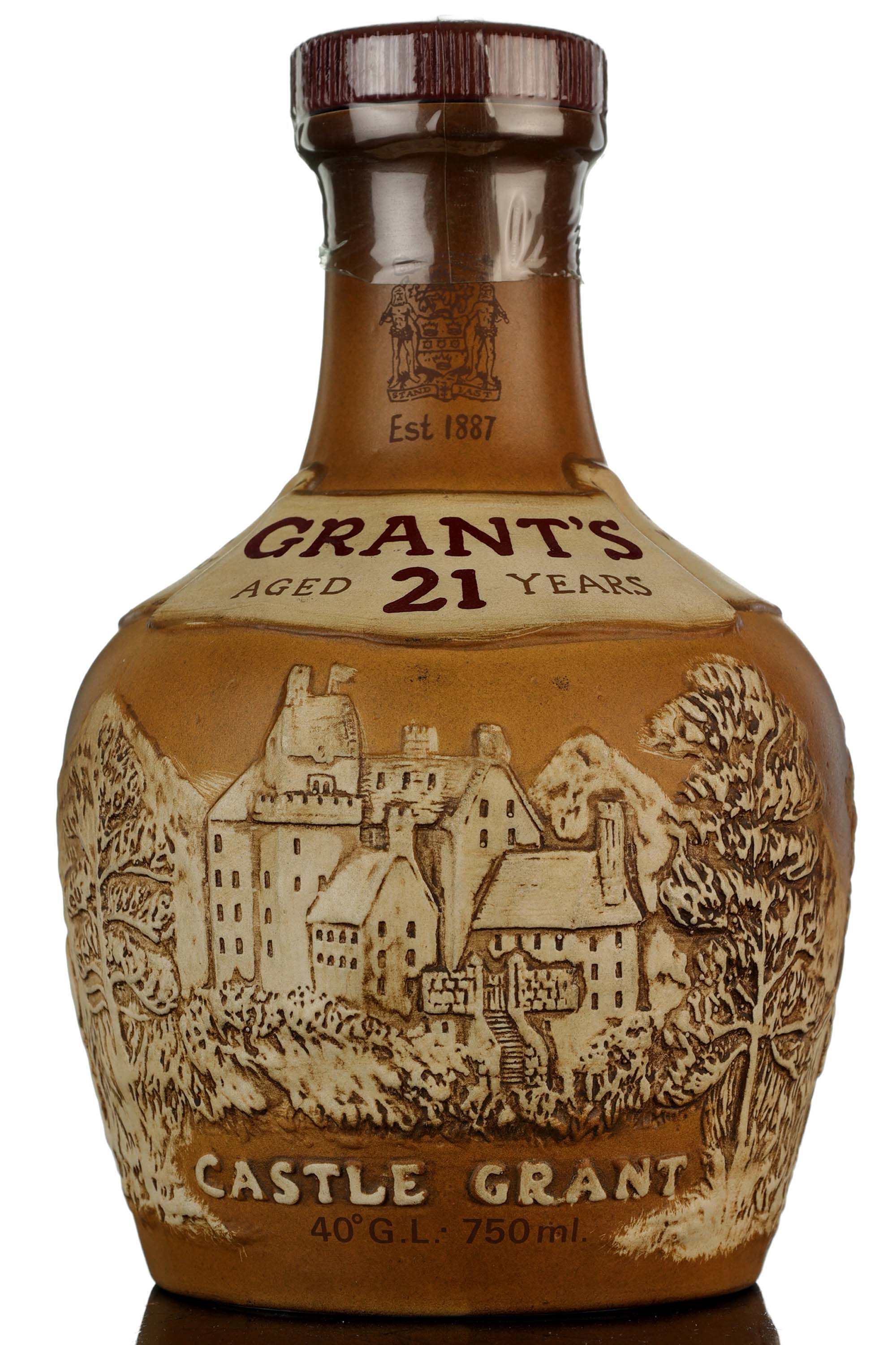 Grants 21 Year Old - Ceramic - 1980s