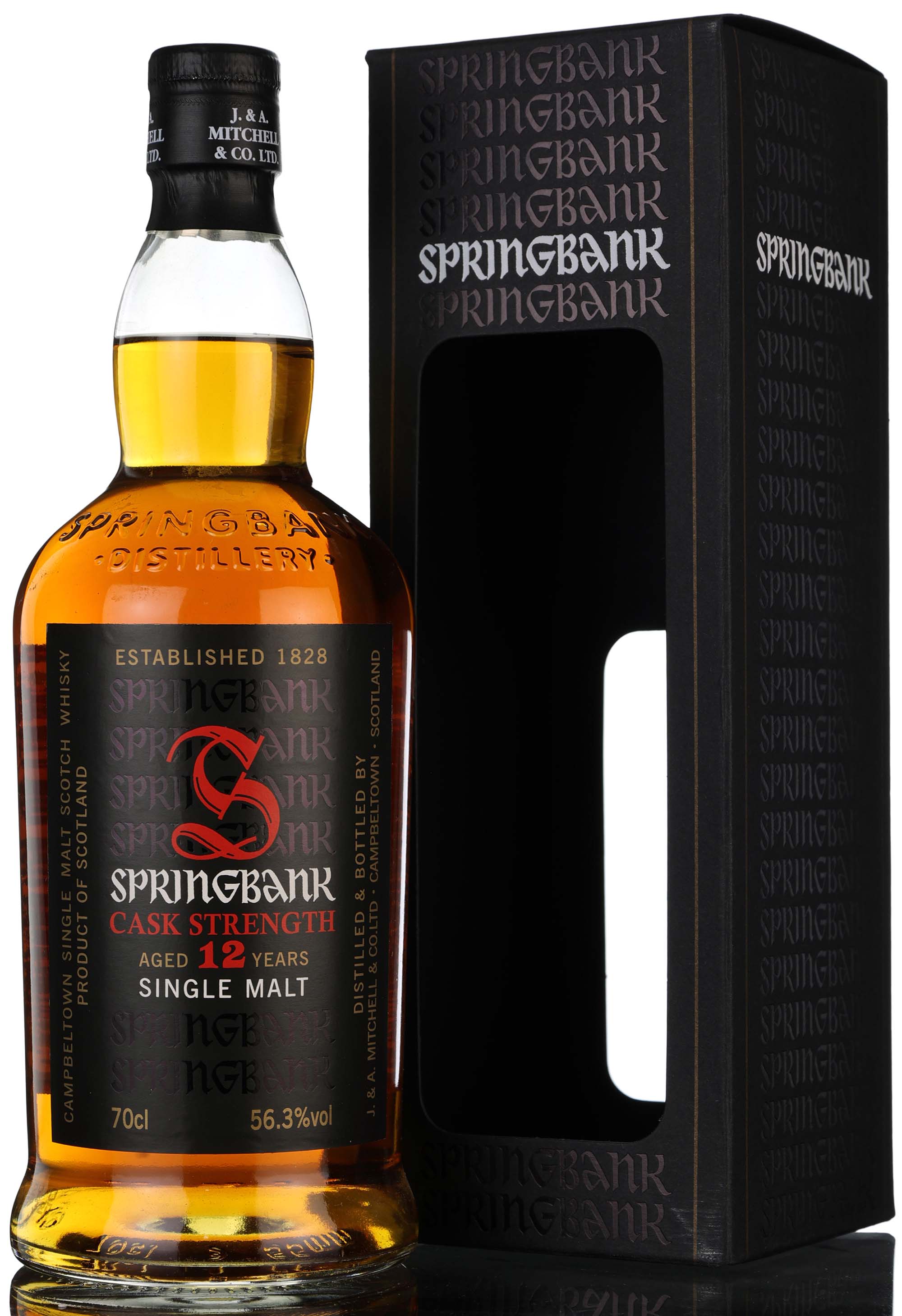 Springbank 12 Year Old - Cask Strength 56.3% - Circa 2010s