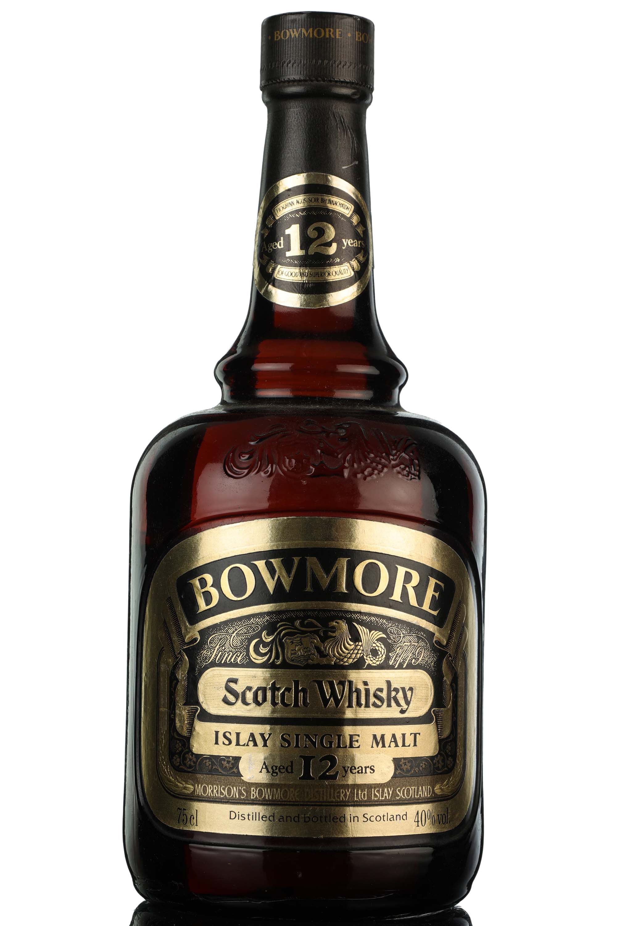 Bowmore 12 Year Old Dumpy - 1980s