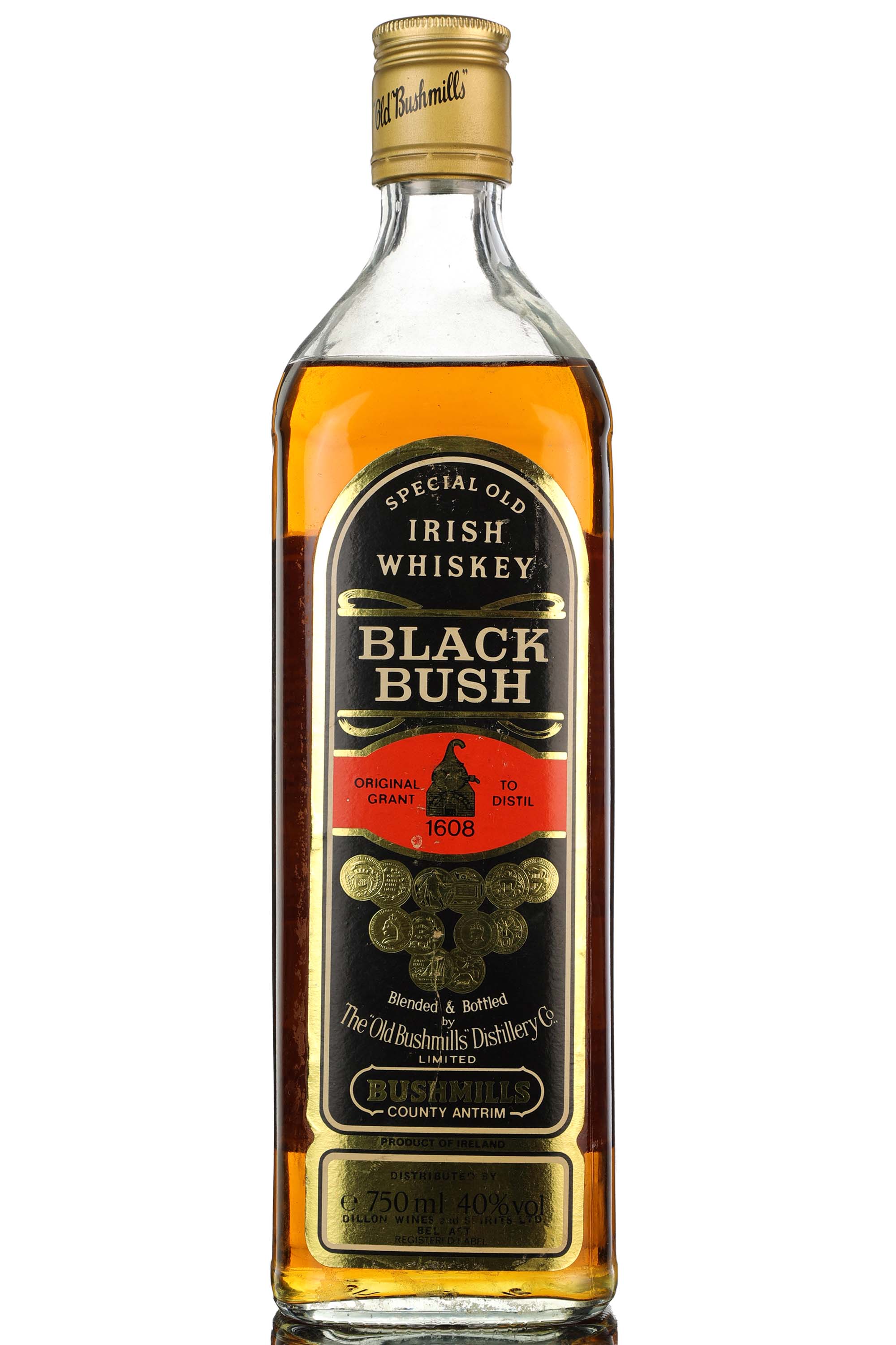 Bushmills Black Bush - Special Old - Circa 1990