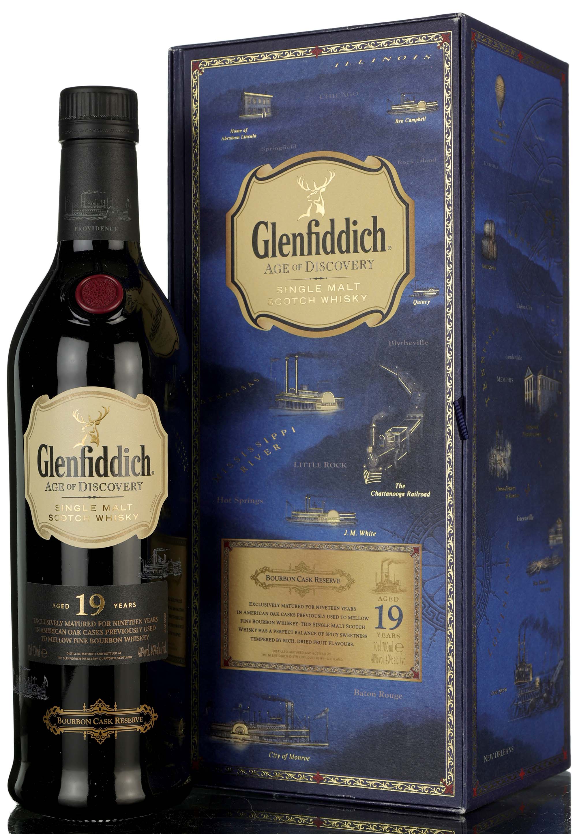 Glenfiddich 19 Year Old - Age Of Discovery - Bourbon Cask Reserve - 2010s