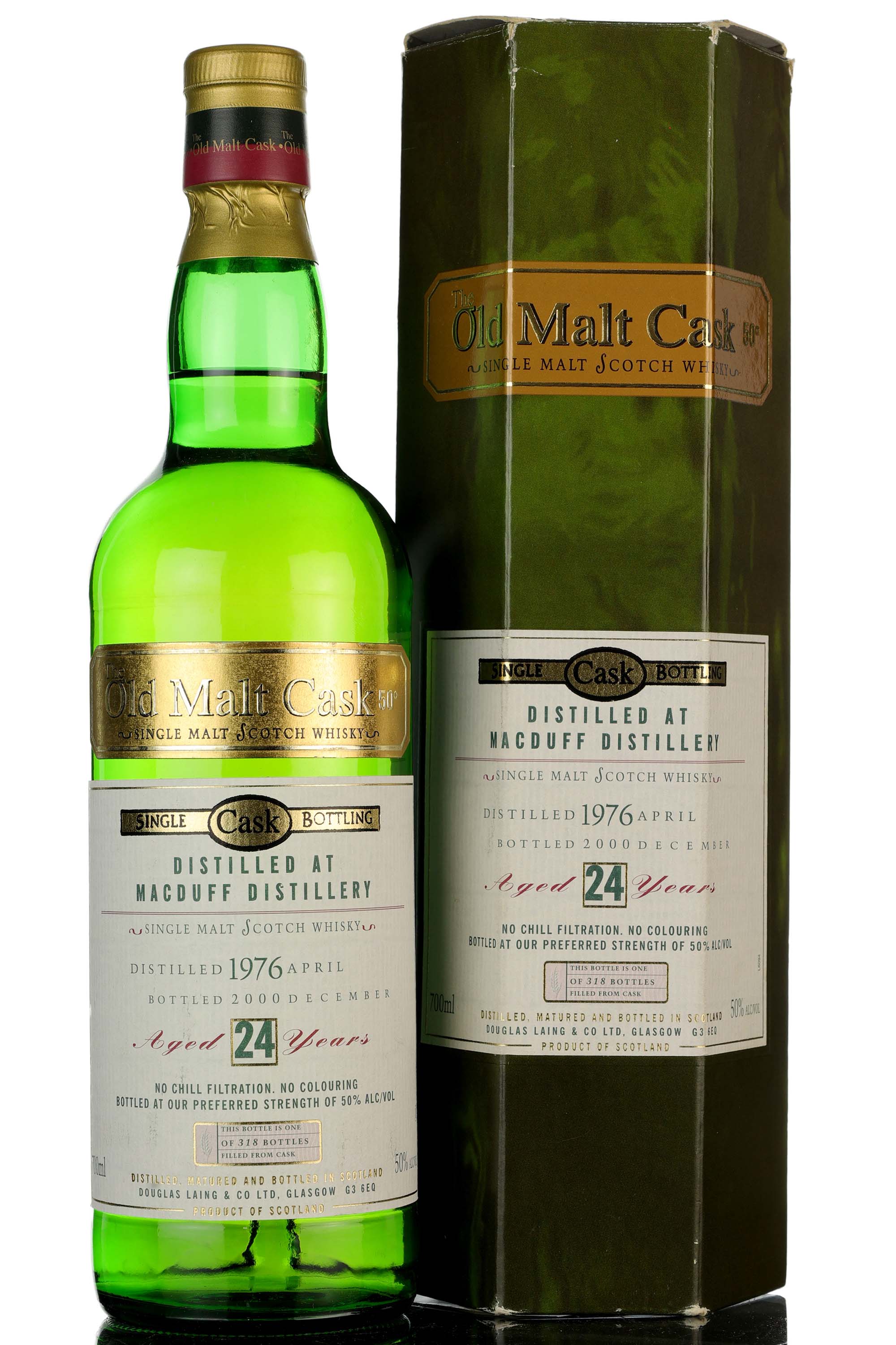 Macduff 1976-2000 - 24 Year Old - Douglas Laing - Old Malt Cask - Single Cask