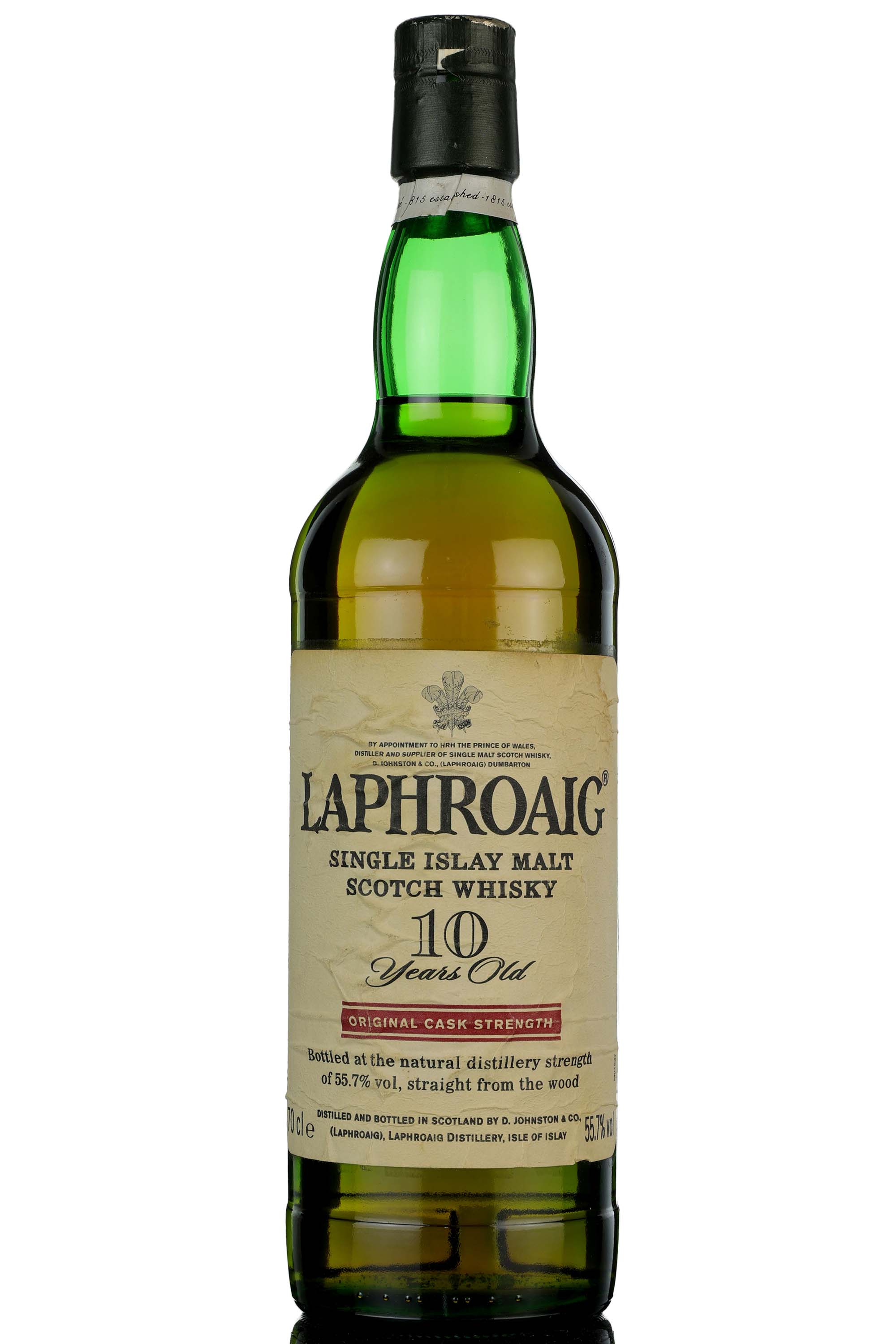 Laphroaig 10 Year Old - Original Cask Strength 55.7% - Mid 2000s