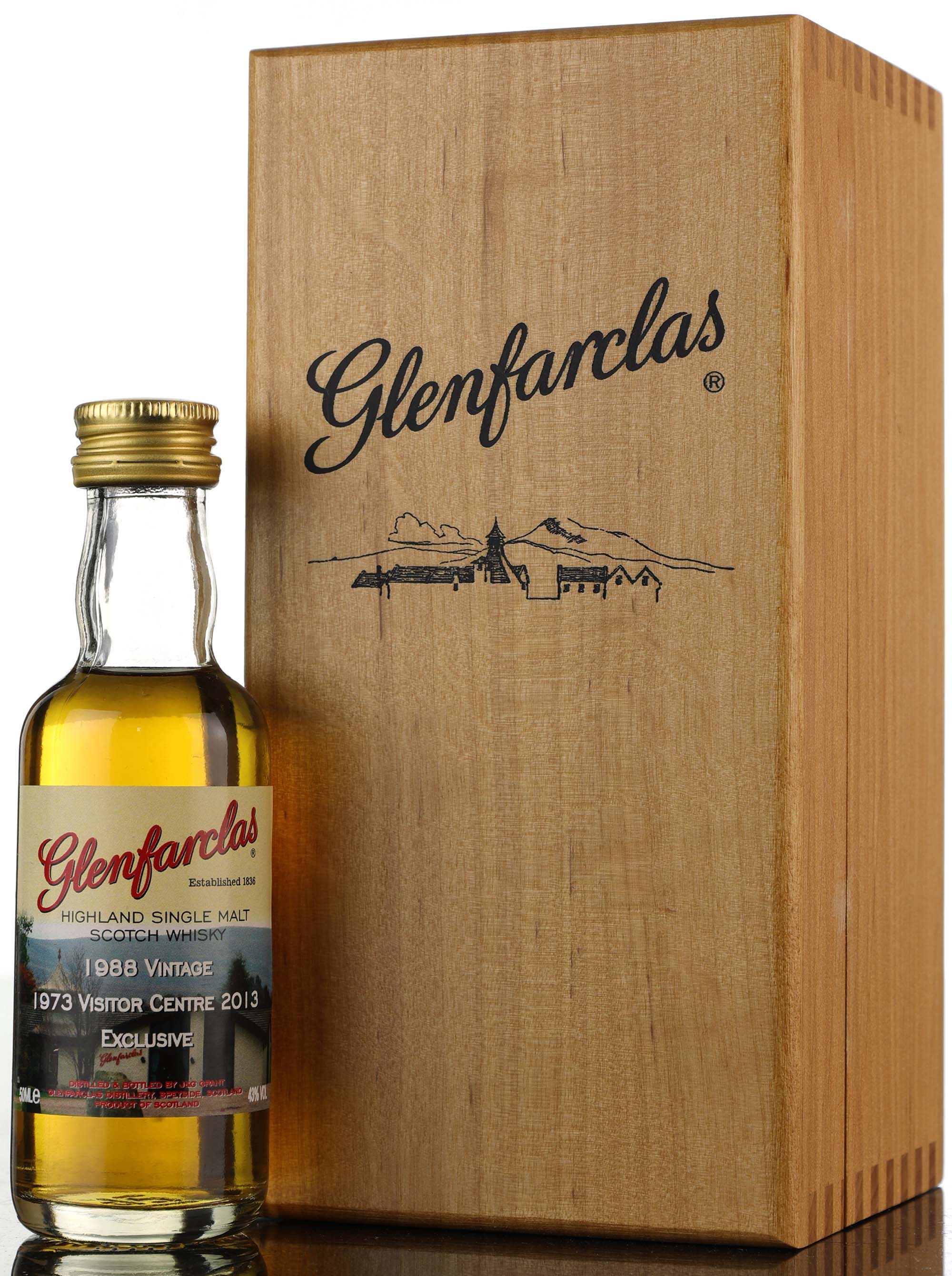 Glenfarclas 1988 - 1973 Visitor Centre 2013 Exclusive - Miniature