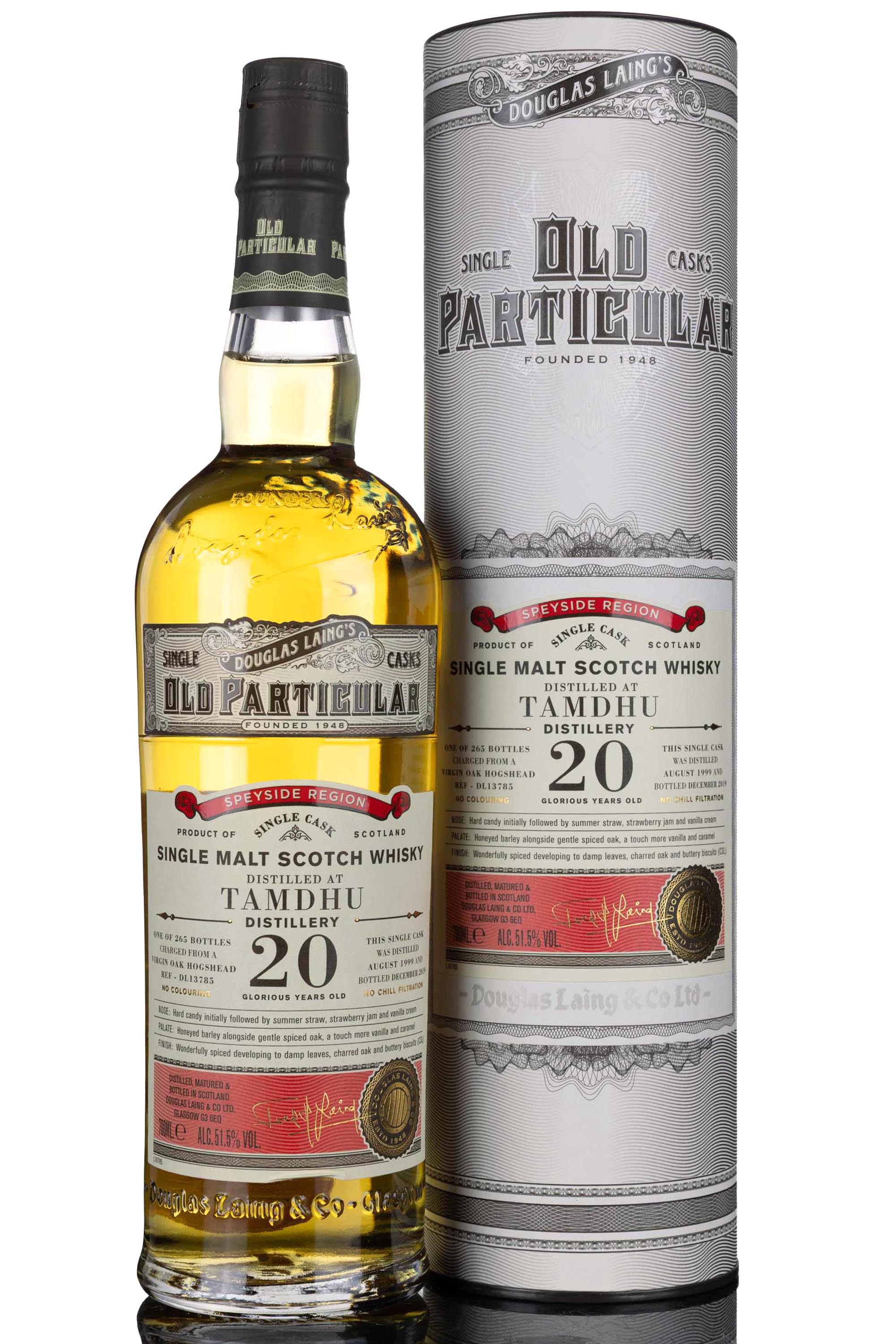 Tamdhu 1999-2019 - 20 Year Old - Douglas Laing - Old Particular - Single Cask 13785