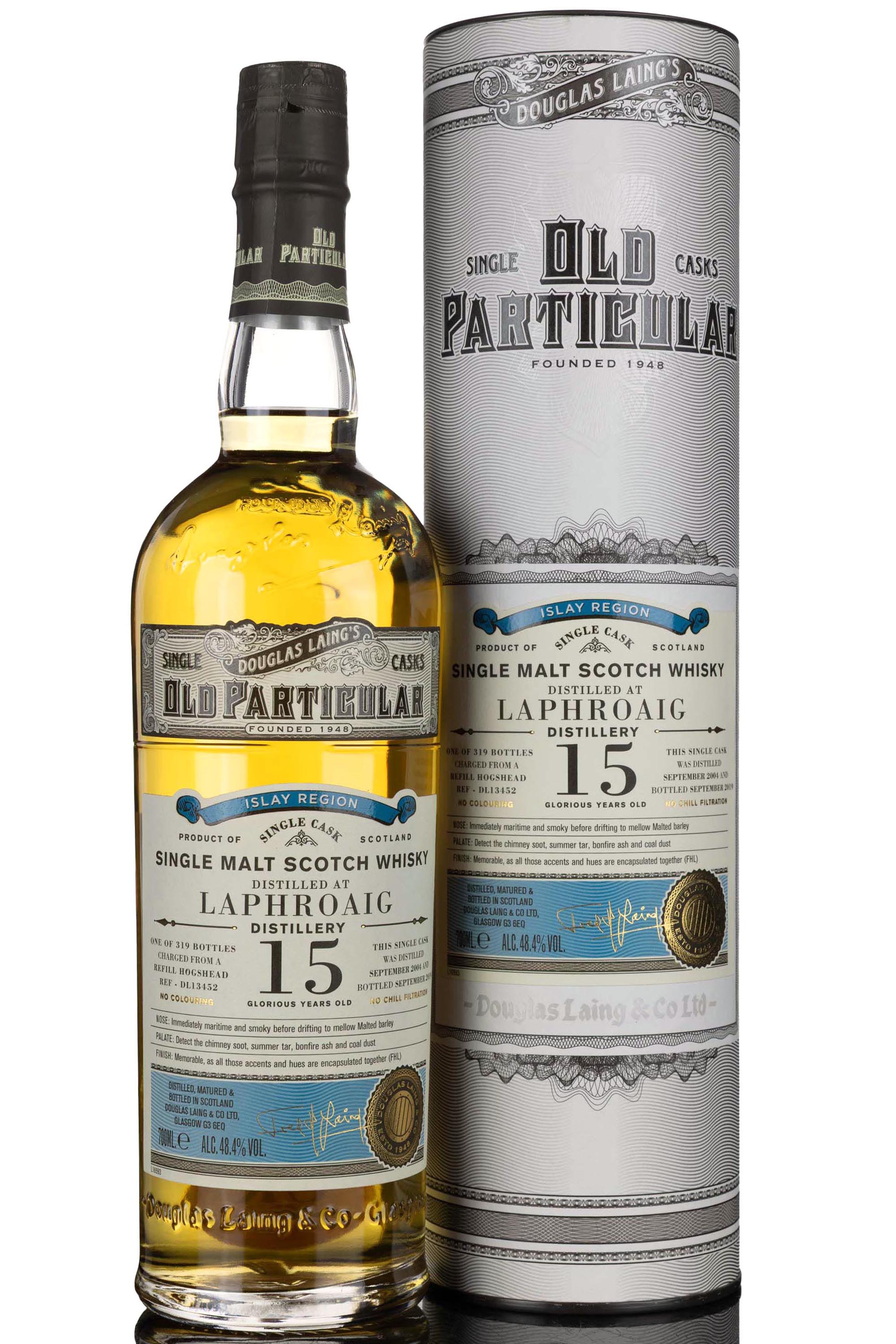Laphroaig 2004-2019 - 15 Year Old - Douglas Laing - Old Particular - Single Cask 13452
