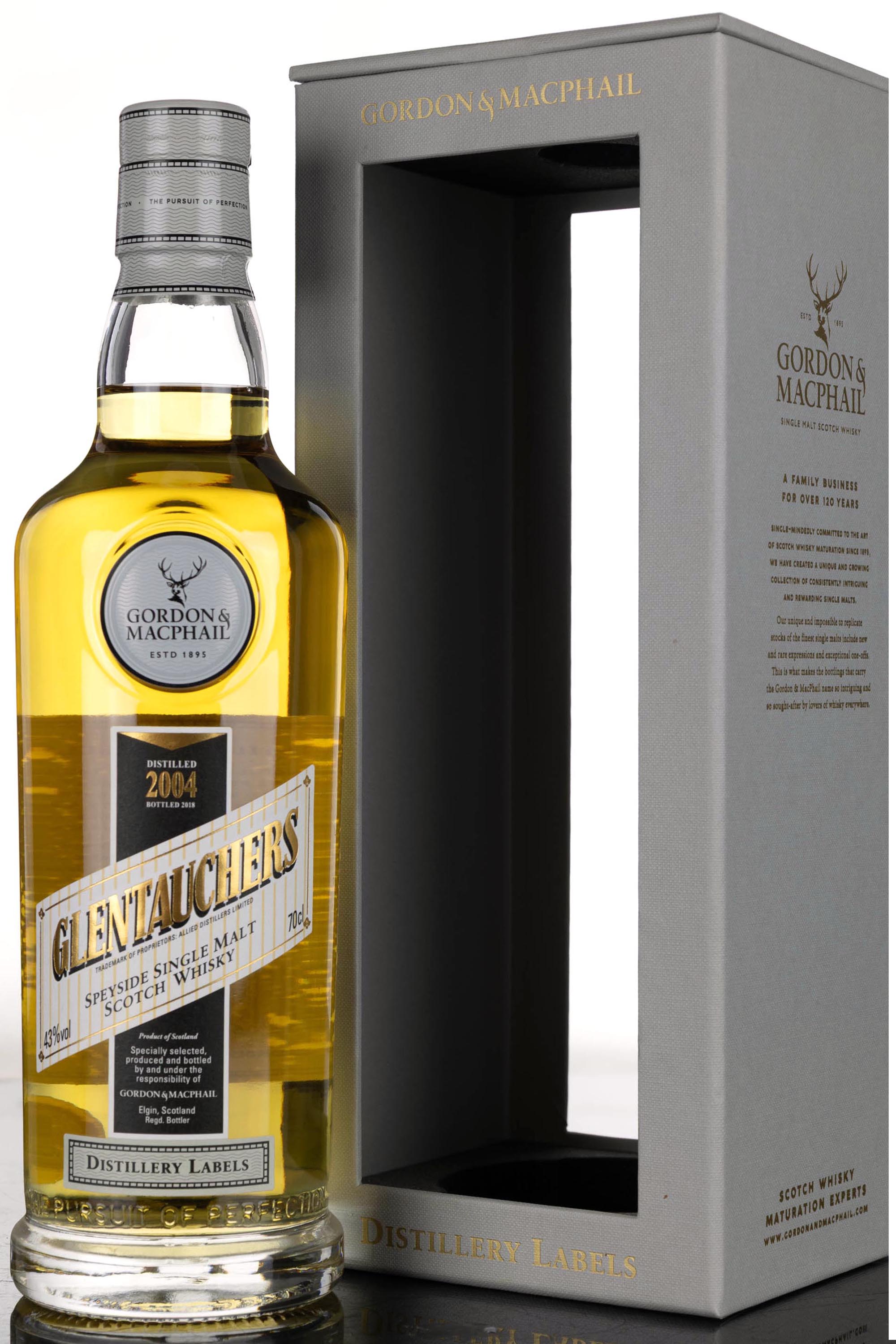 Glentauchers 2004-2018 - Gordon & MacPhail - Distillery Labels