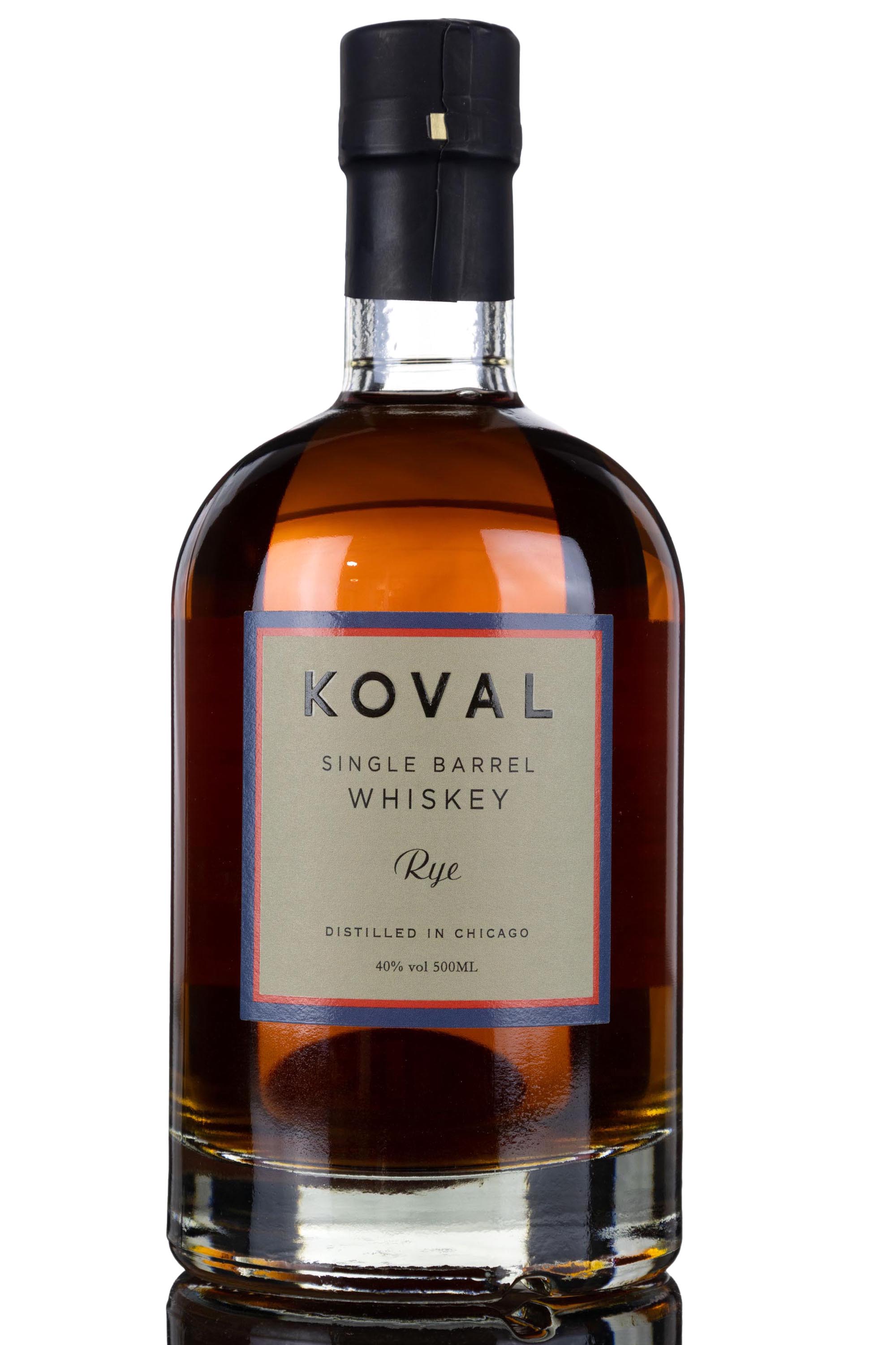 Koval Single Barrel Rye XV8Z32 - Half Litre