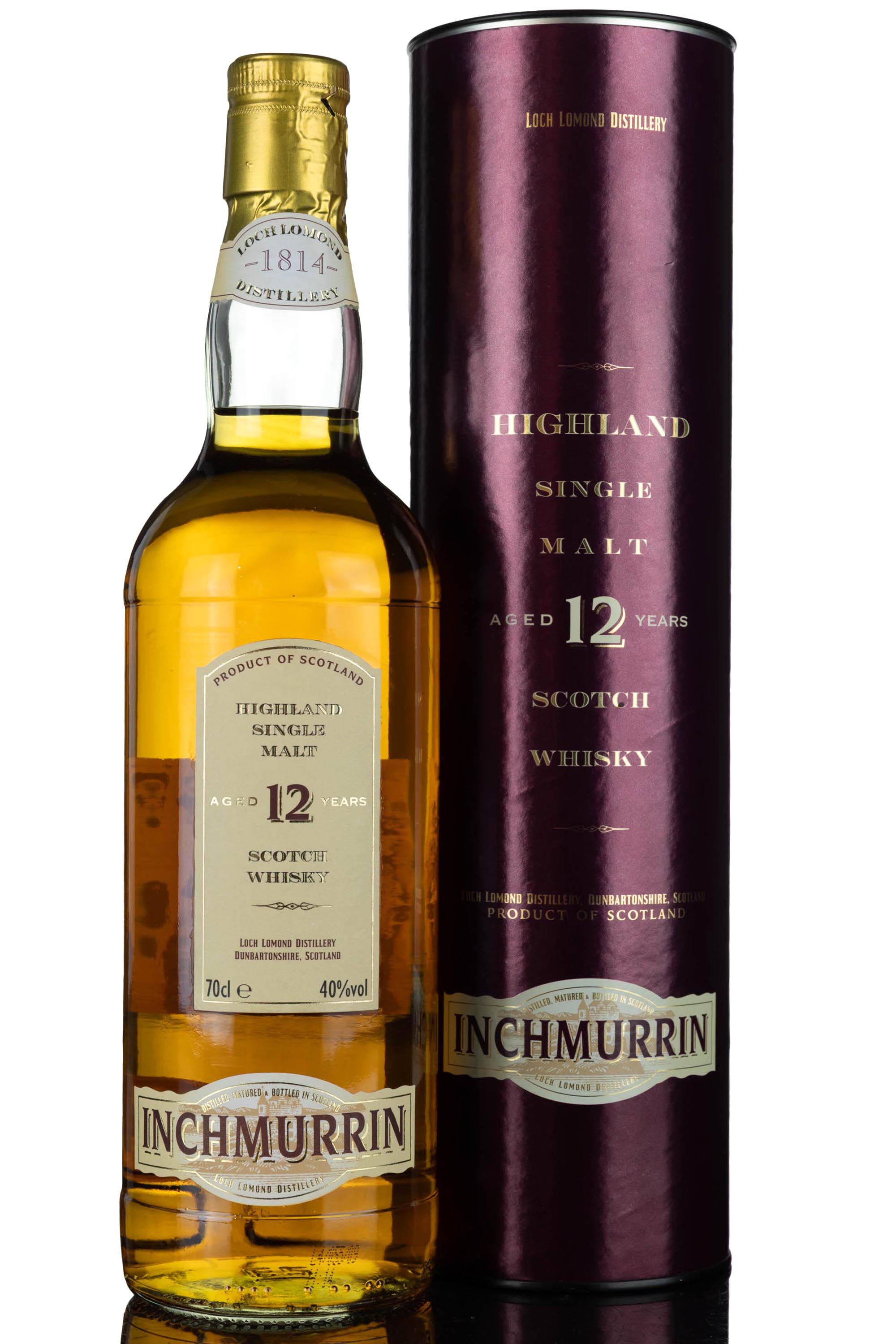 Inchmurrin Loch Lomond 12 Year Old  Early 2000s