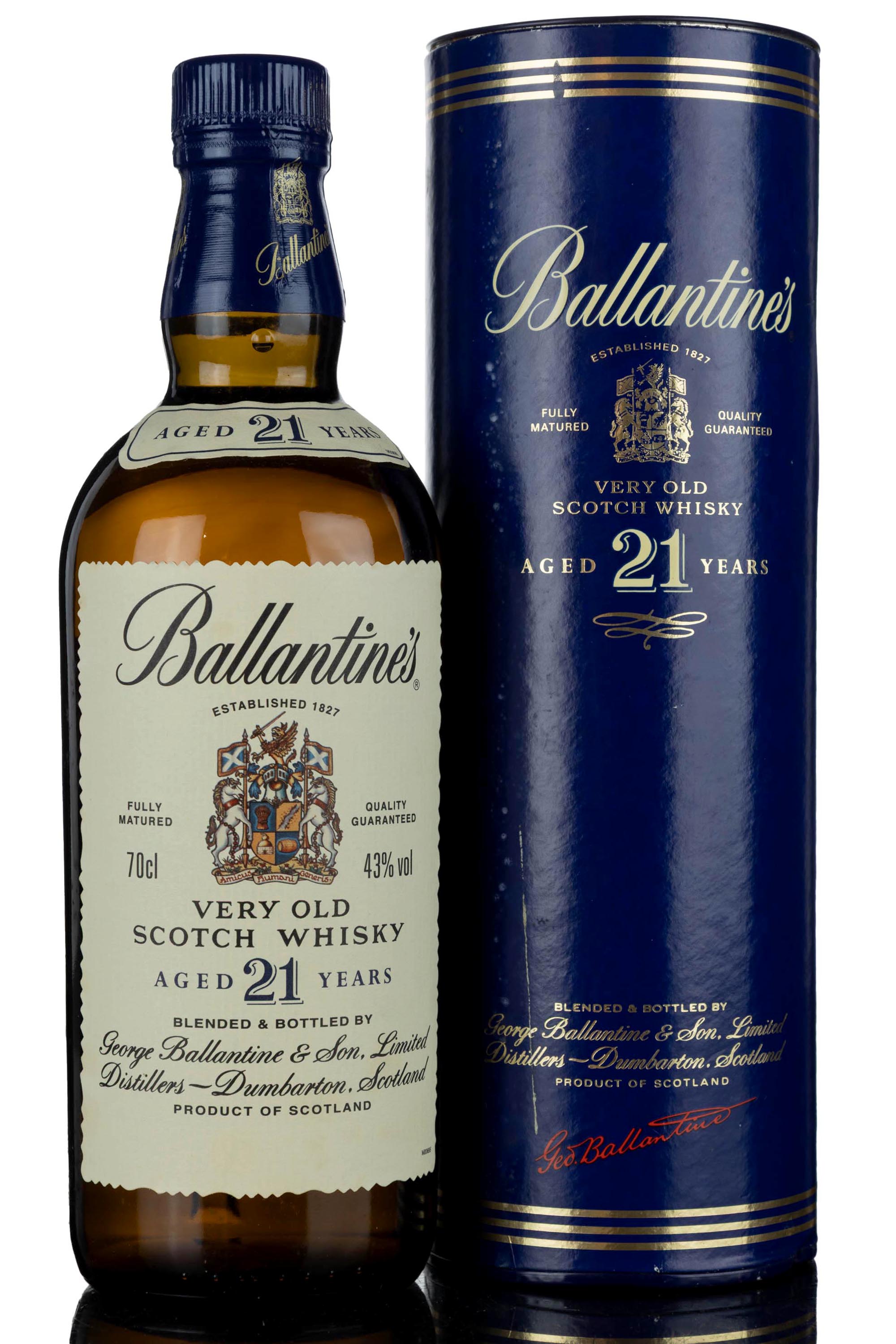 Ballantines 21 Year Old