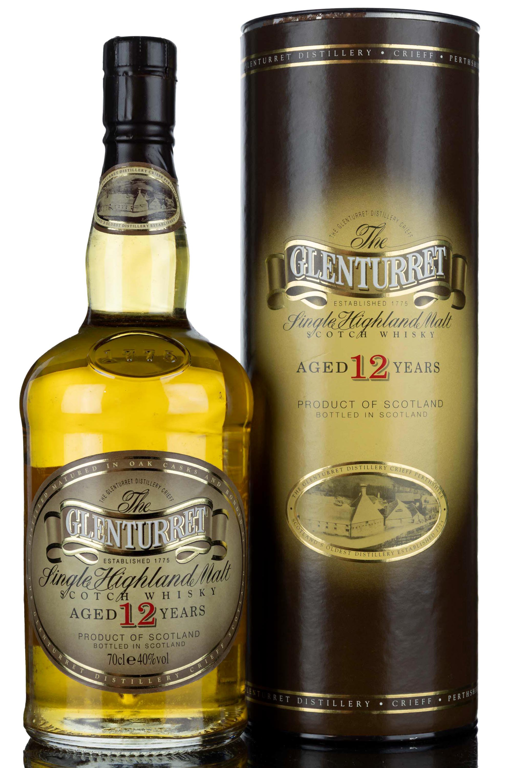 Glenturret 12 Year Old - Circa 2000