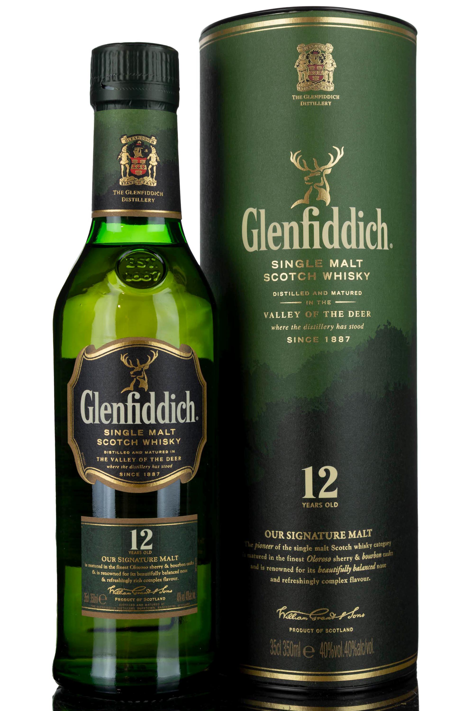 Glenfiddich 12 Year Old - Half Bottle