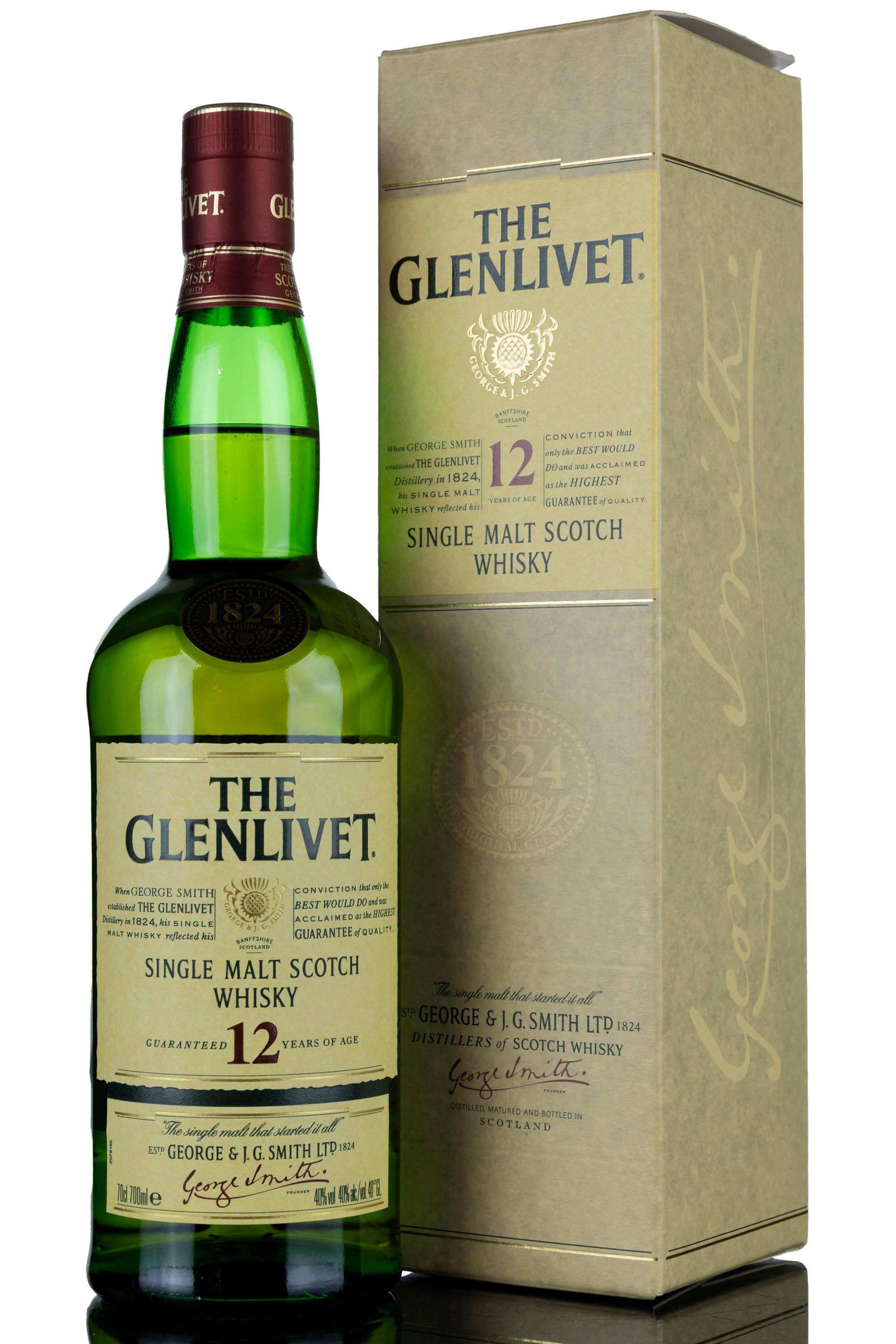Glenlivet 12 Year Old - Mid 2000s