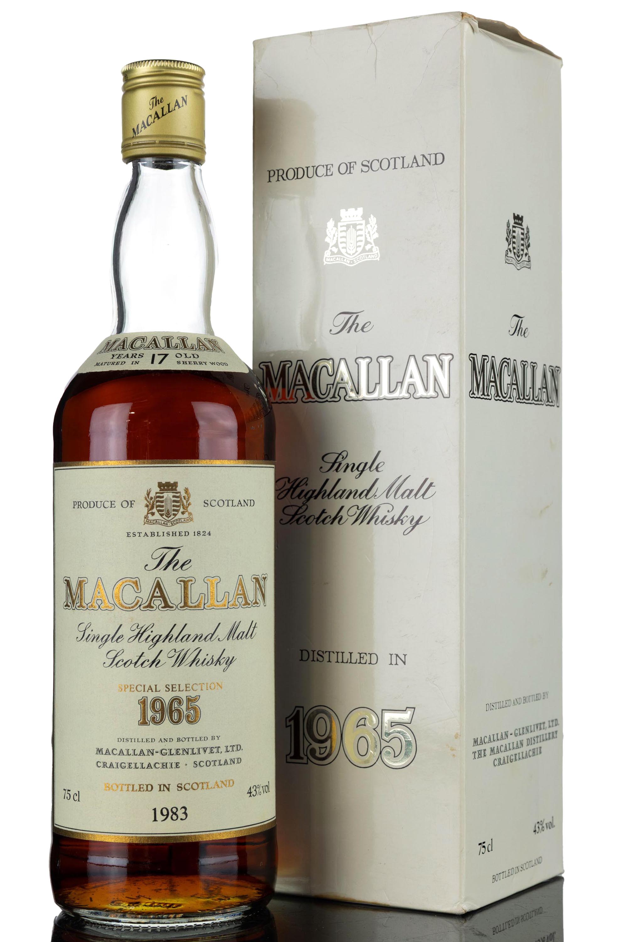 Macallan 1965-1983 - 17 Year Old - Sherry Cask - Special Selection