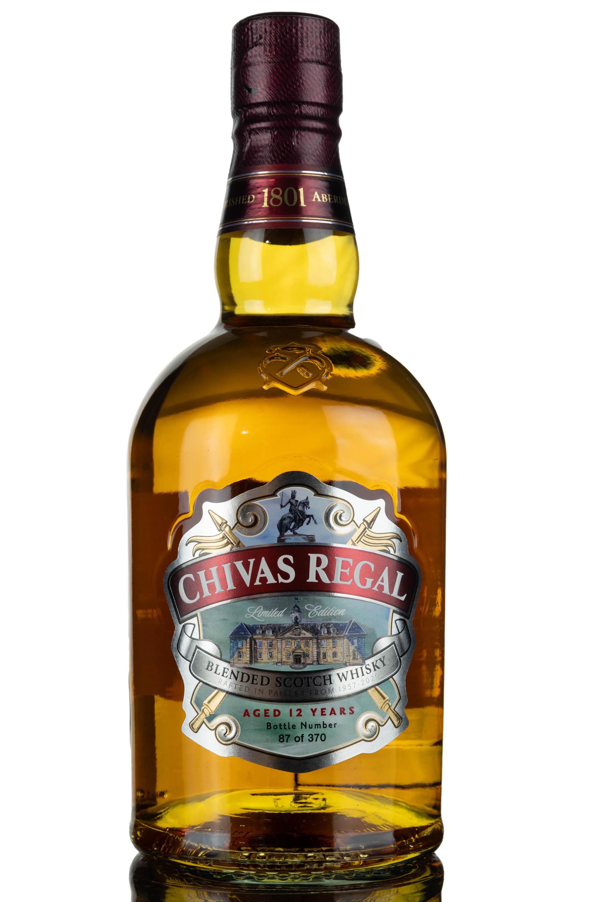 Chivas Regal 12 Year Old - Presented To Paisley Team October 2020