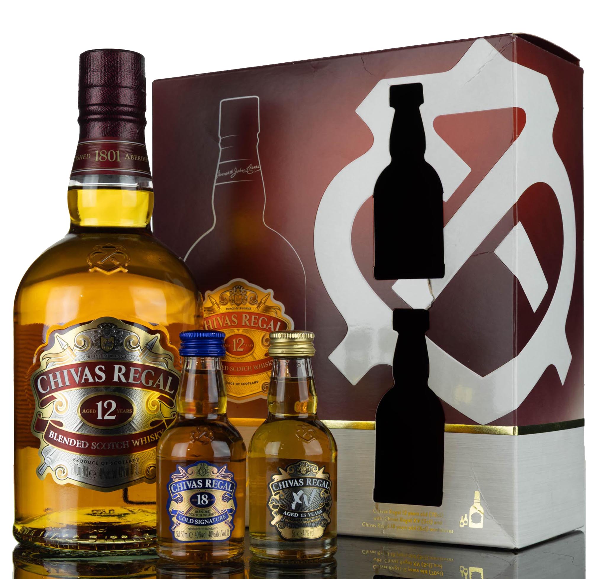 Chivas Regal 12 Year Old - 2021 Release - Presentation Set