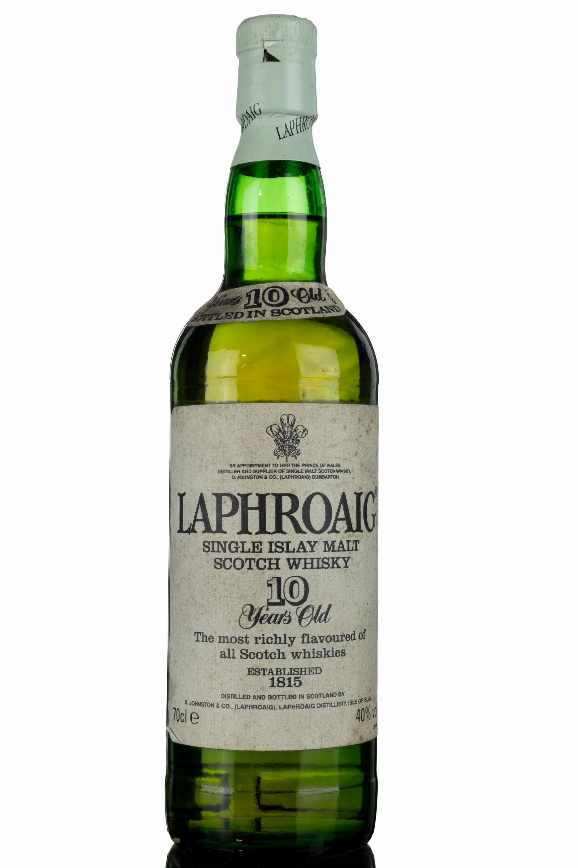 Laphroaig 10 Year Old - Late 1990s