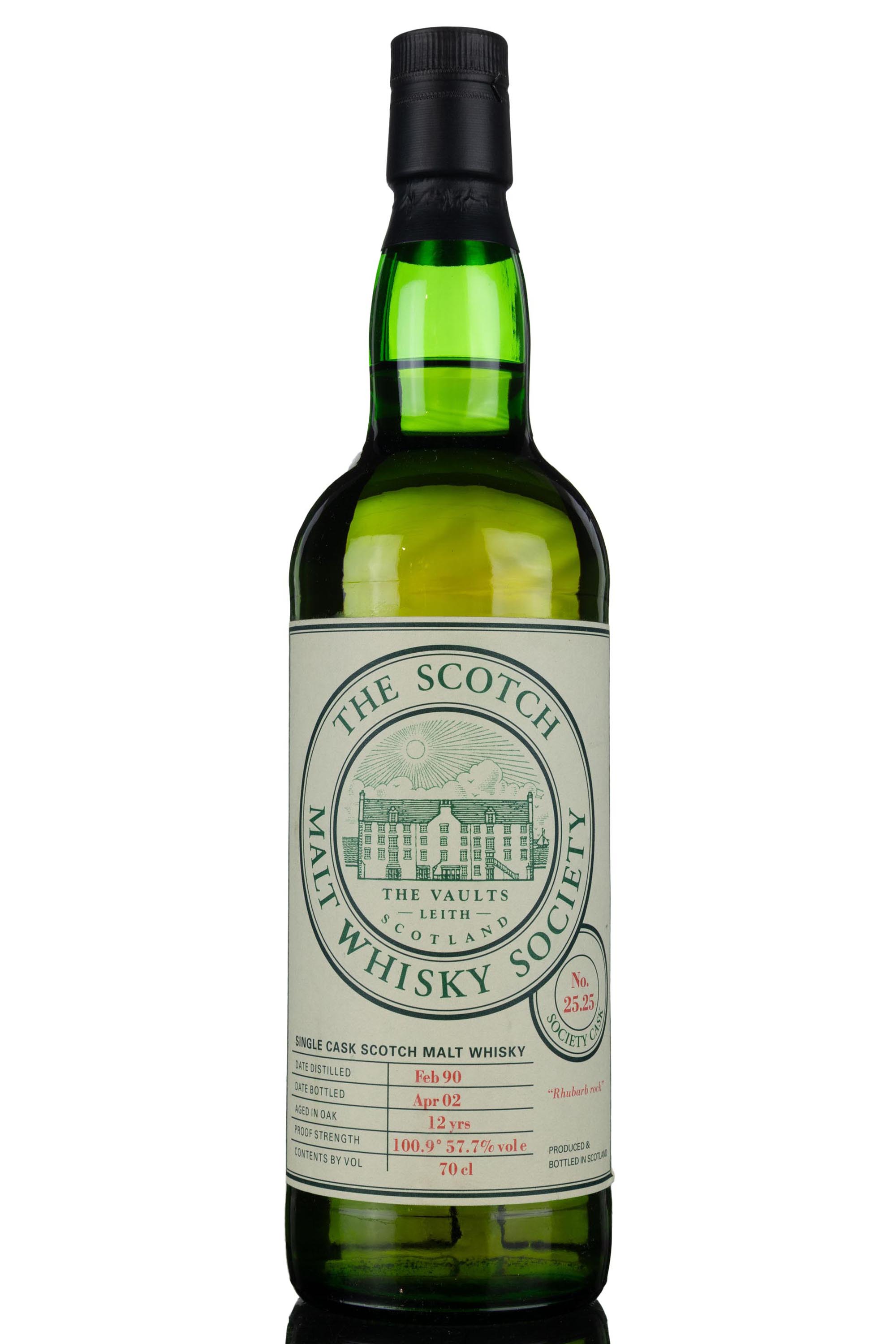 Rosebank 1990-2002 - 12 Year Old - SMWS 25.25 - Rhubarb Rock