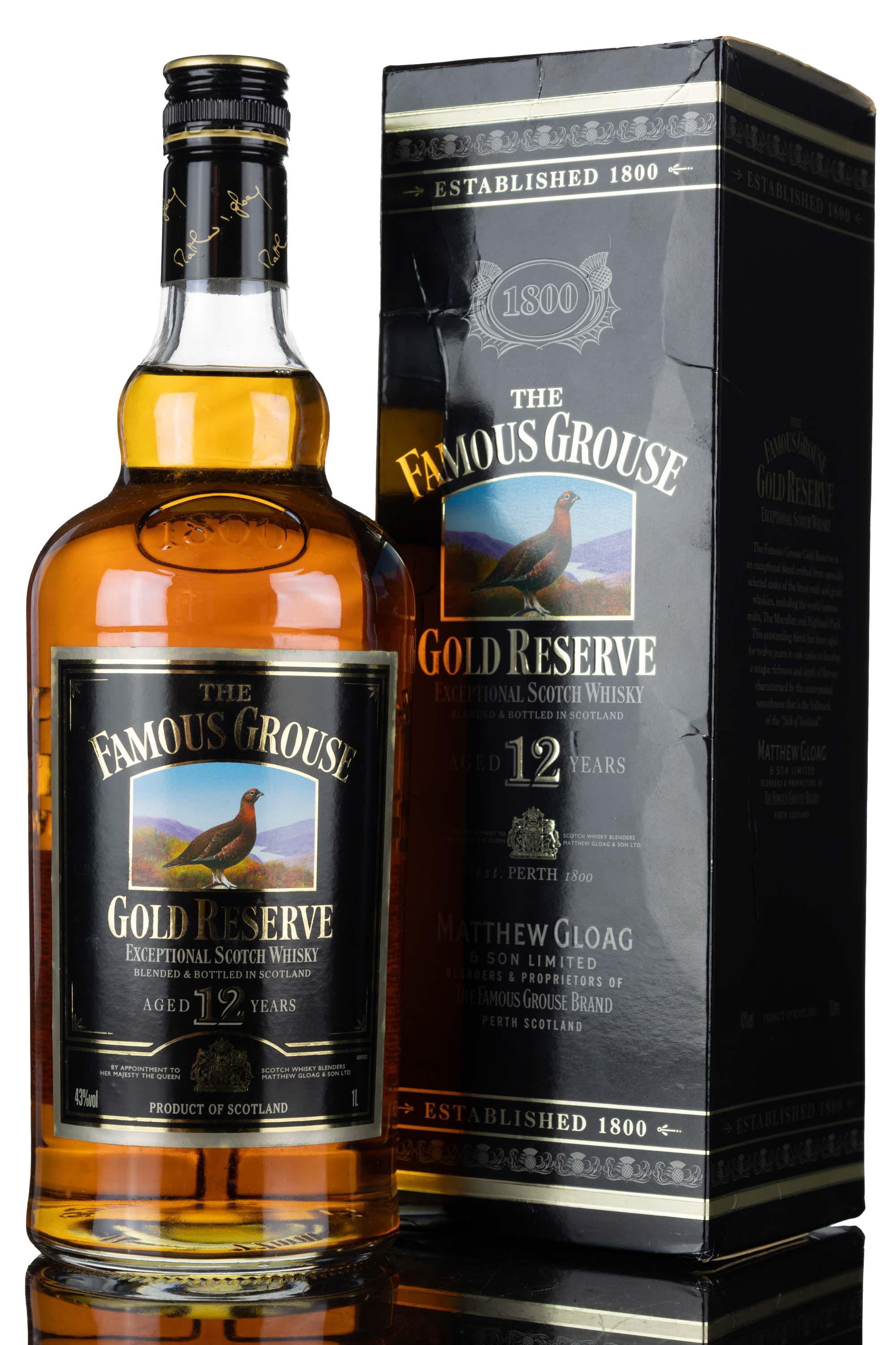 Famous Grouse 12 Year Old - Gold Reserve - 1 Litre