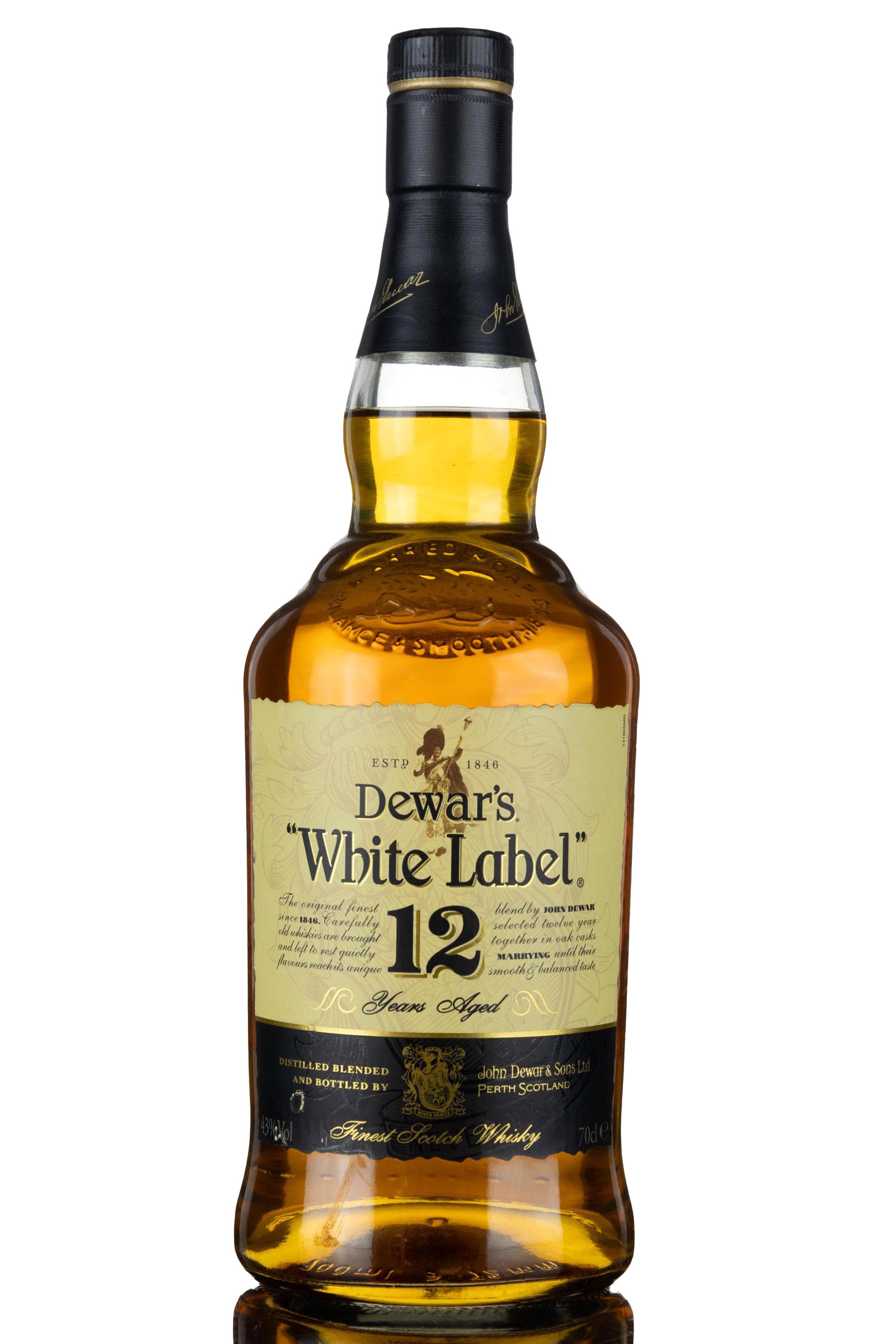 Dewars 12 Year Old - White Label