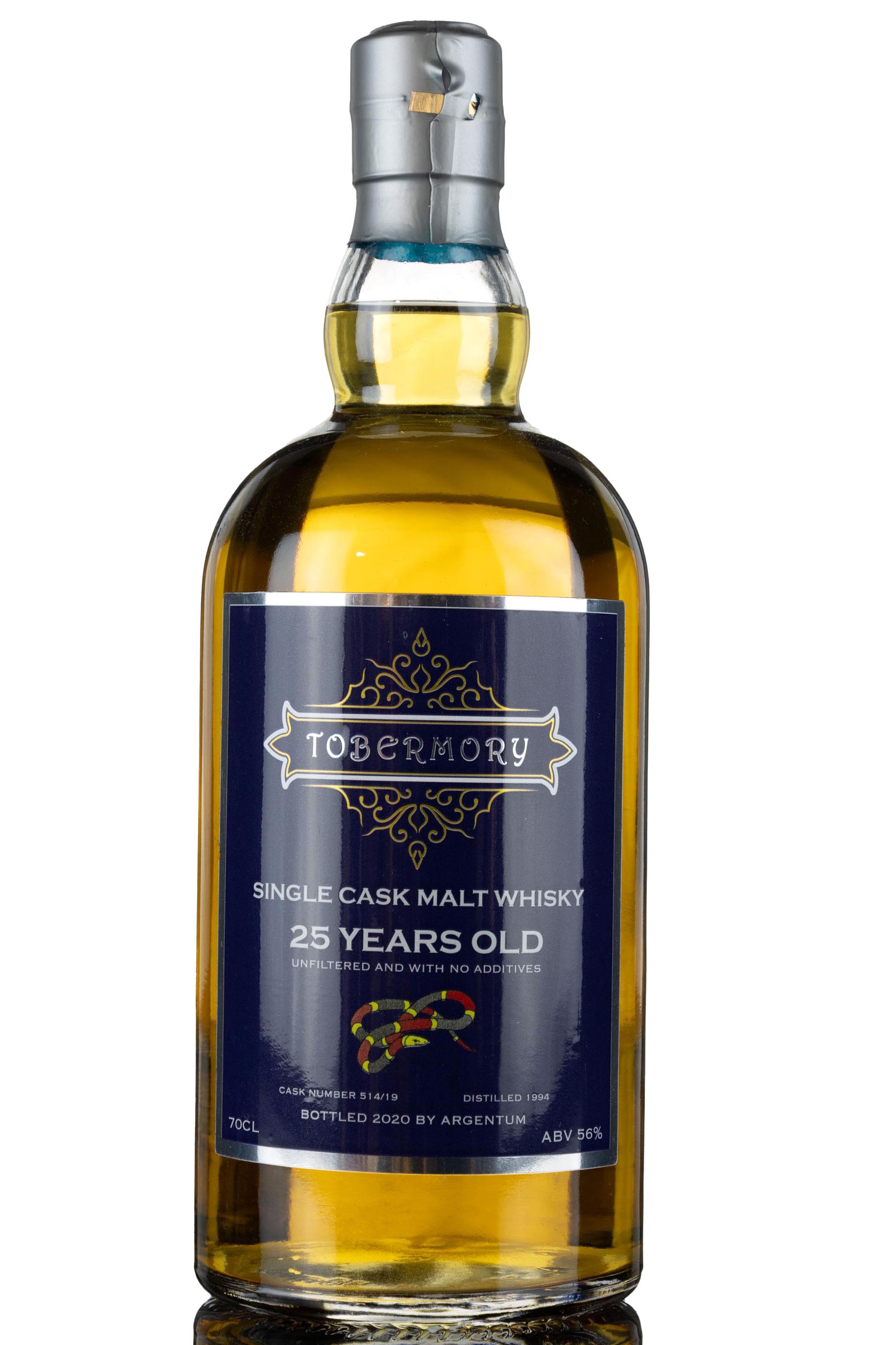 Tobermory 1994-2020 - 25 Year Old - Single Cask 514/19
