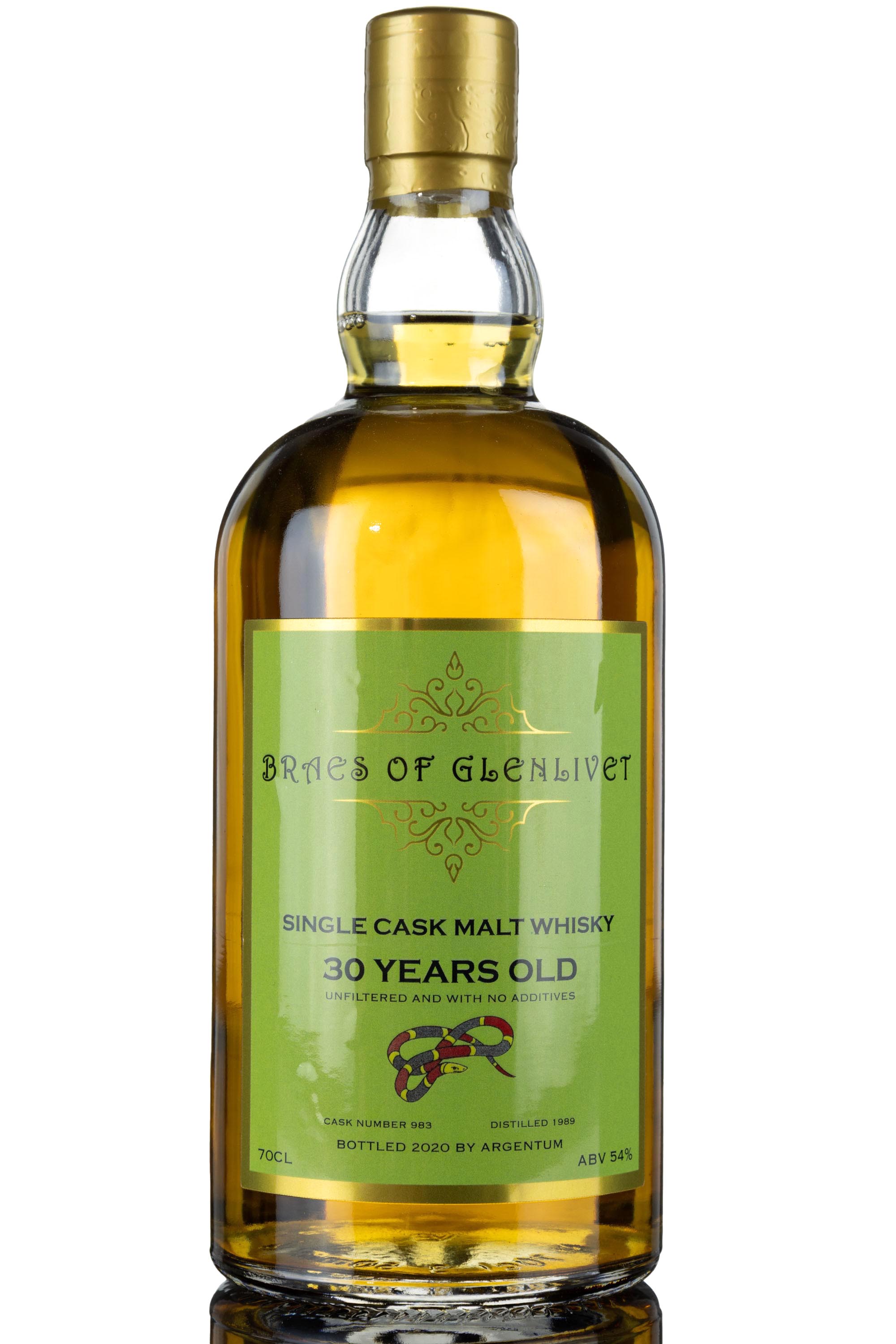 Braes Of Glenlivet 1989-2020 - 30 Year Old - Single Cask 983