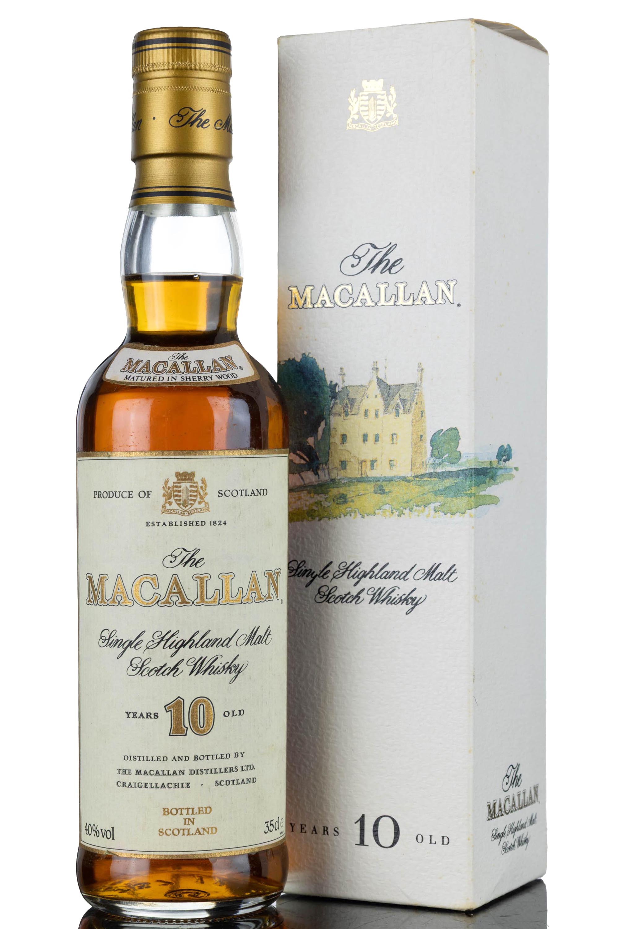 Macallan 10 Year Old - Sherry Cask - 1990s - Half Bottle