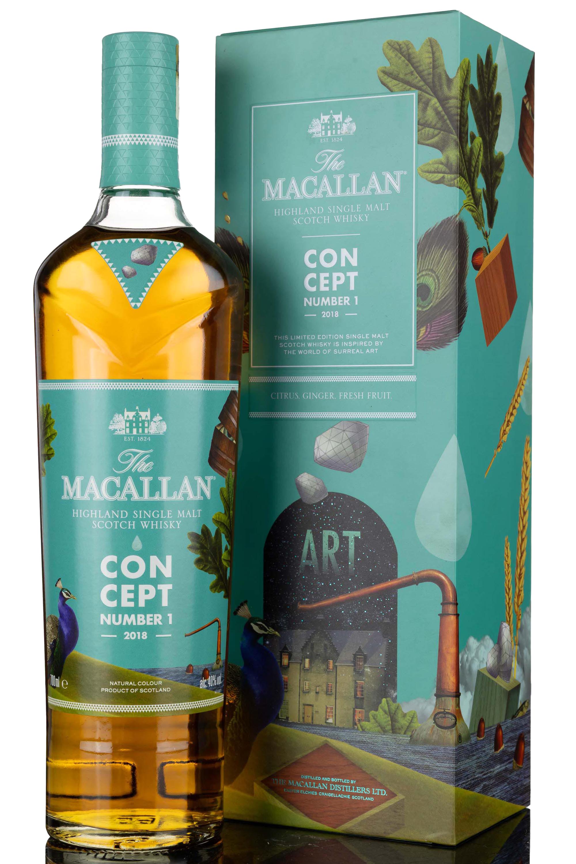 Macallan Concept Number 1 - The World Of Surreal Art - 2018 Release