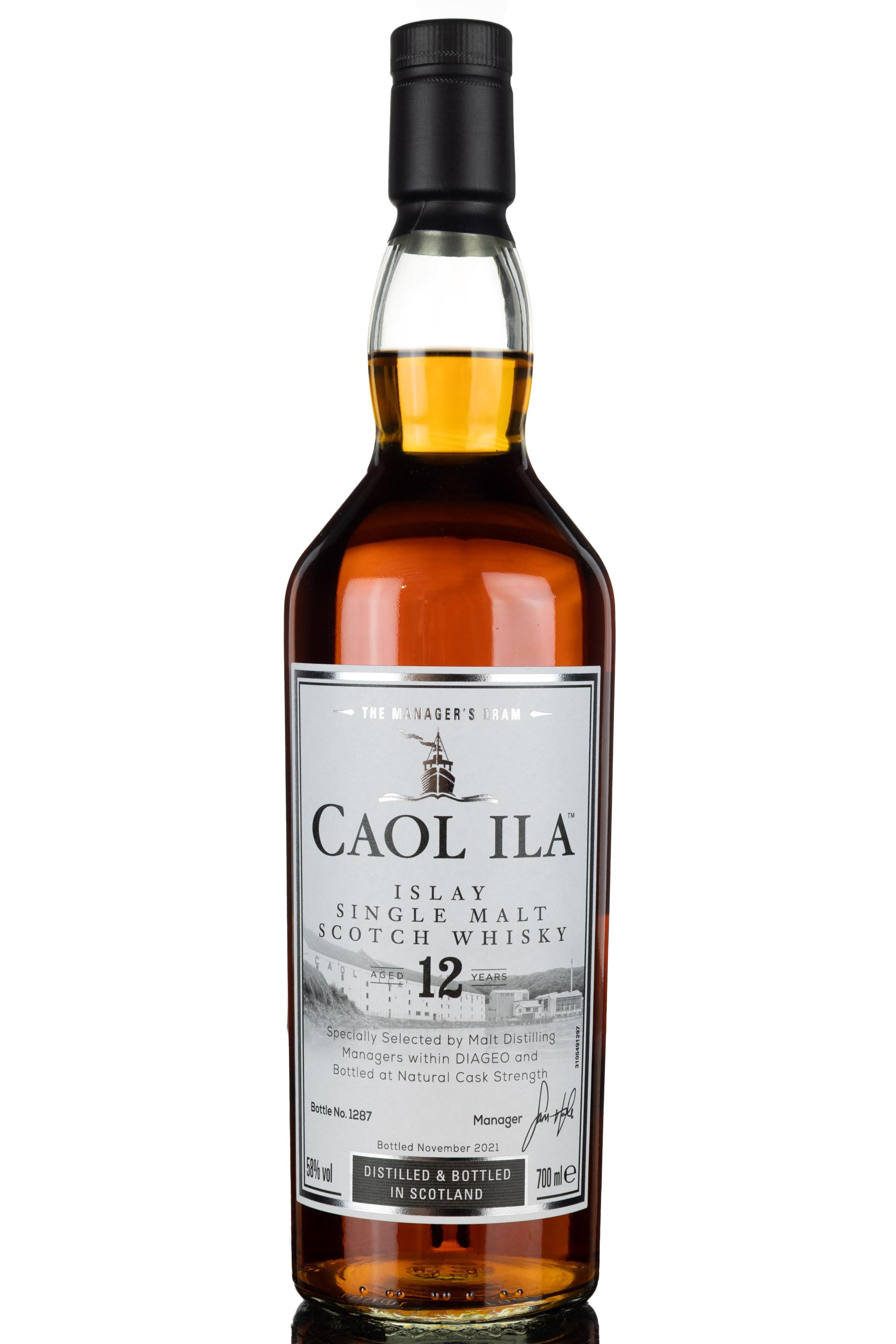 Caol Ila 12 Year Old - Managers Dram 2021
